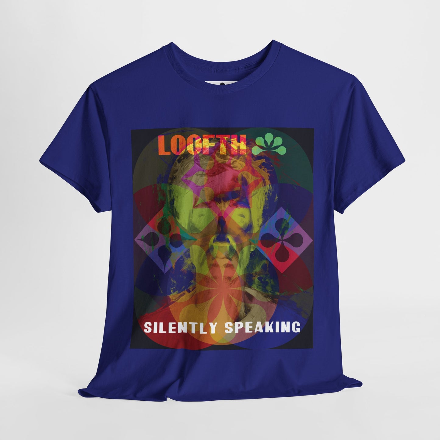 (M) Vibrance Silencieuse Unisex Heavy Cotton Tee