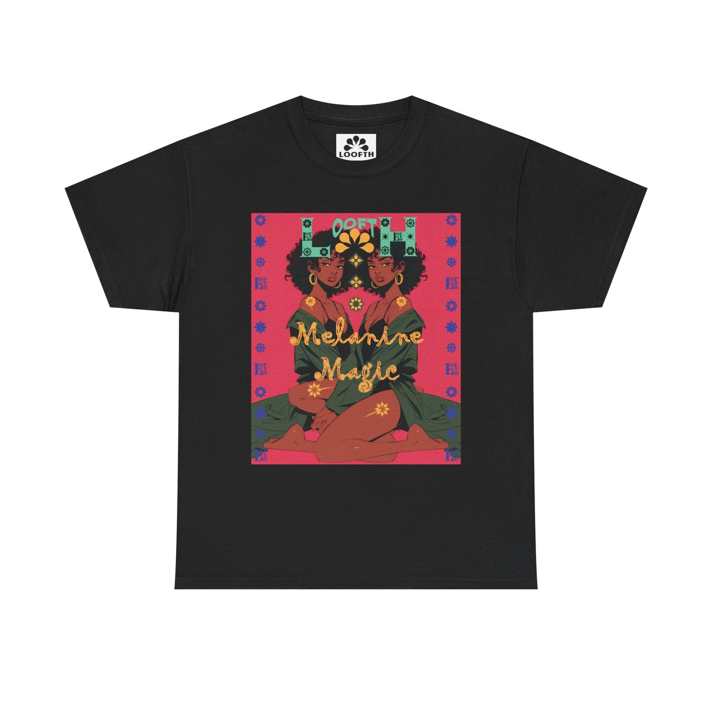 (F) Magie Ébène Unisex Heavy Cotton Tee