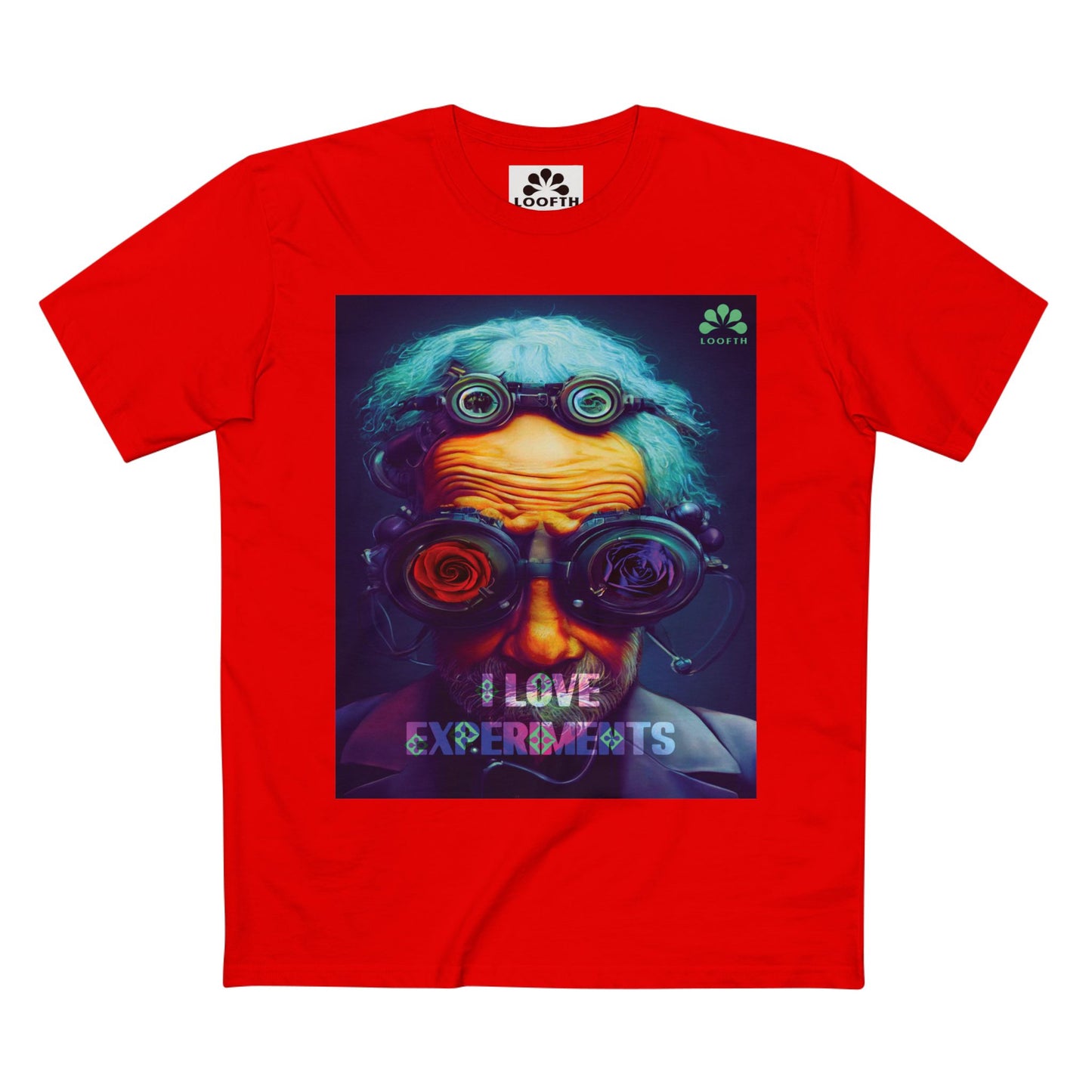 (M) Expérience Curieuse Adult Staple T-Shirt