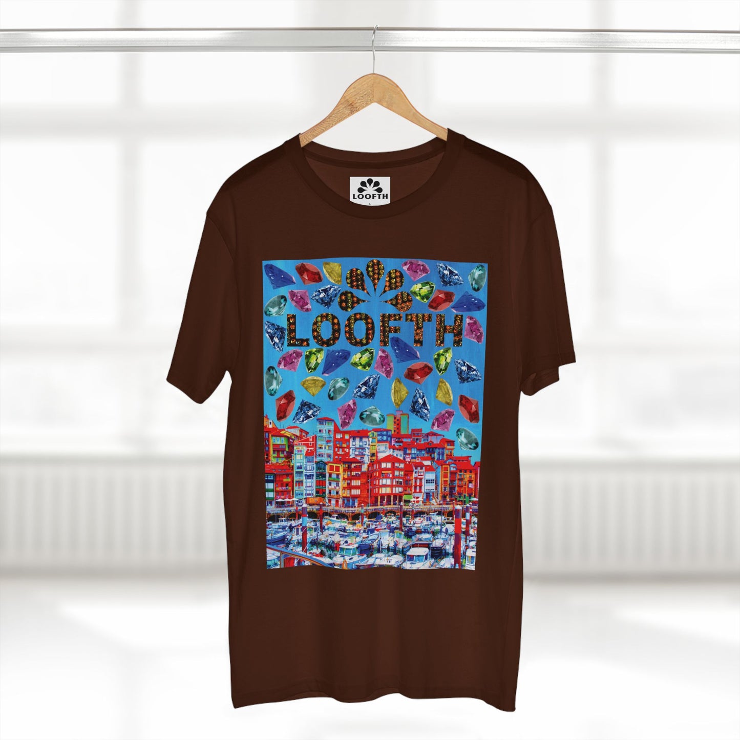 (M) Bijou Céleste Adult Staple T-Shirt