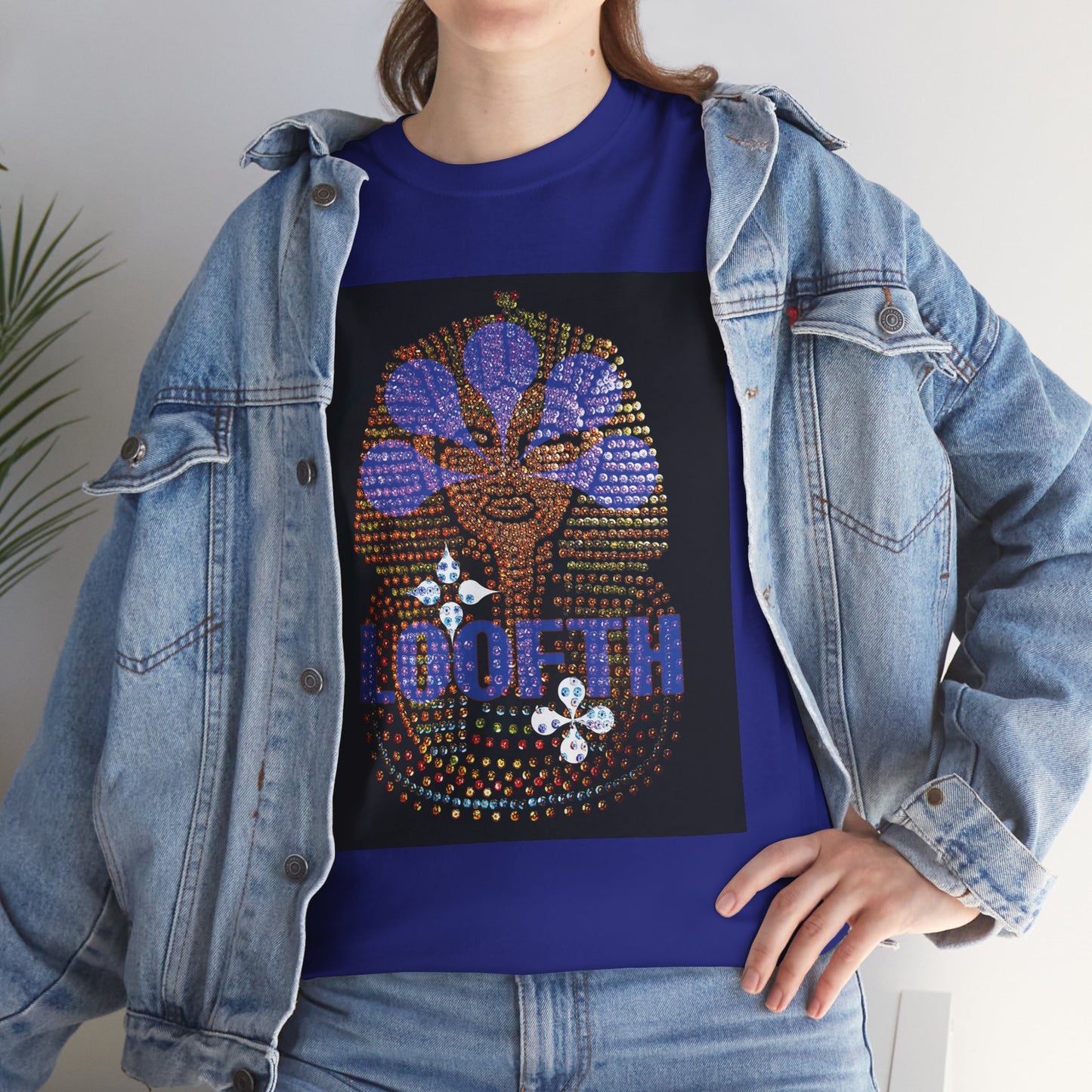 (M) Pharaon Azur Unisex Heavy Cotton Tee