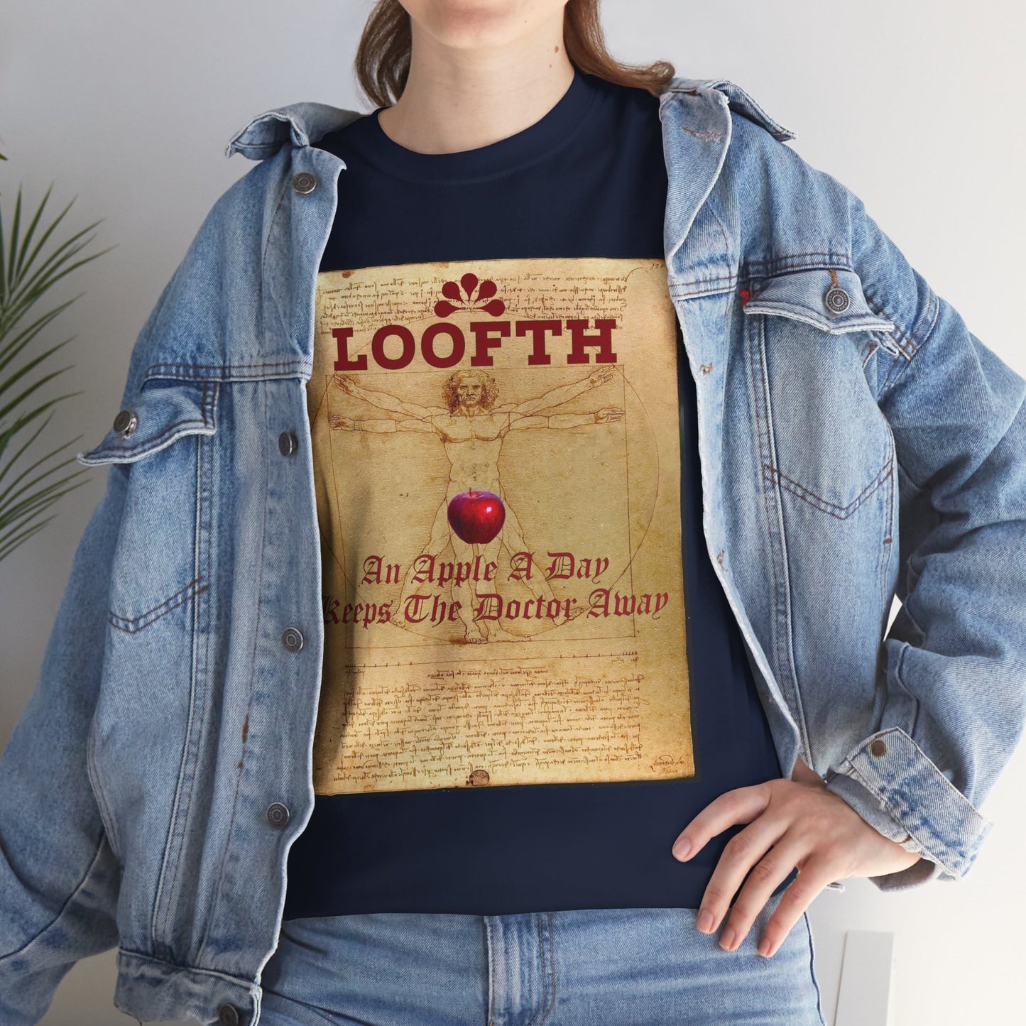 (F) Pomme Santé Unisex Heavy Cotton Tee