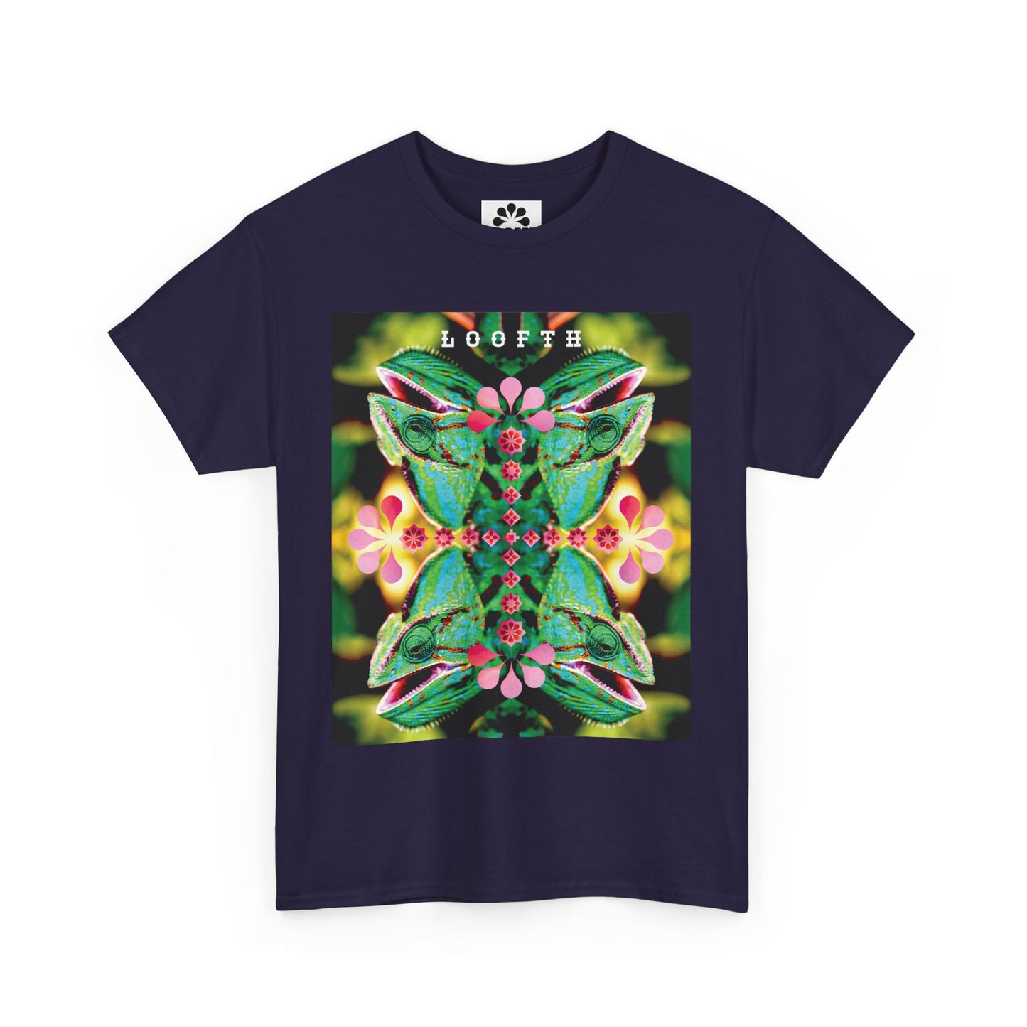 (F) Vert Chameleon Unisex Organic Combed Cotton Medium Fit T-shirt