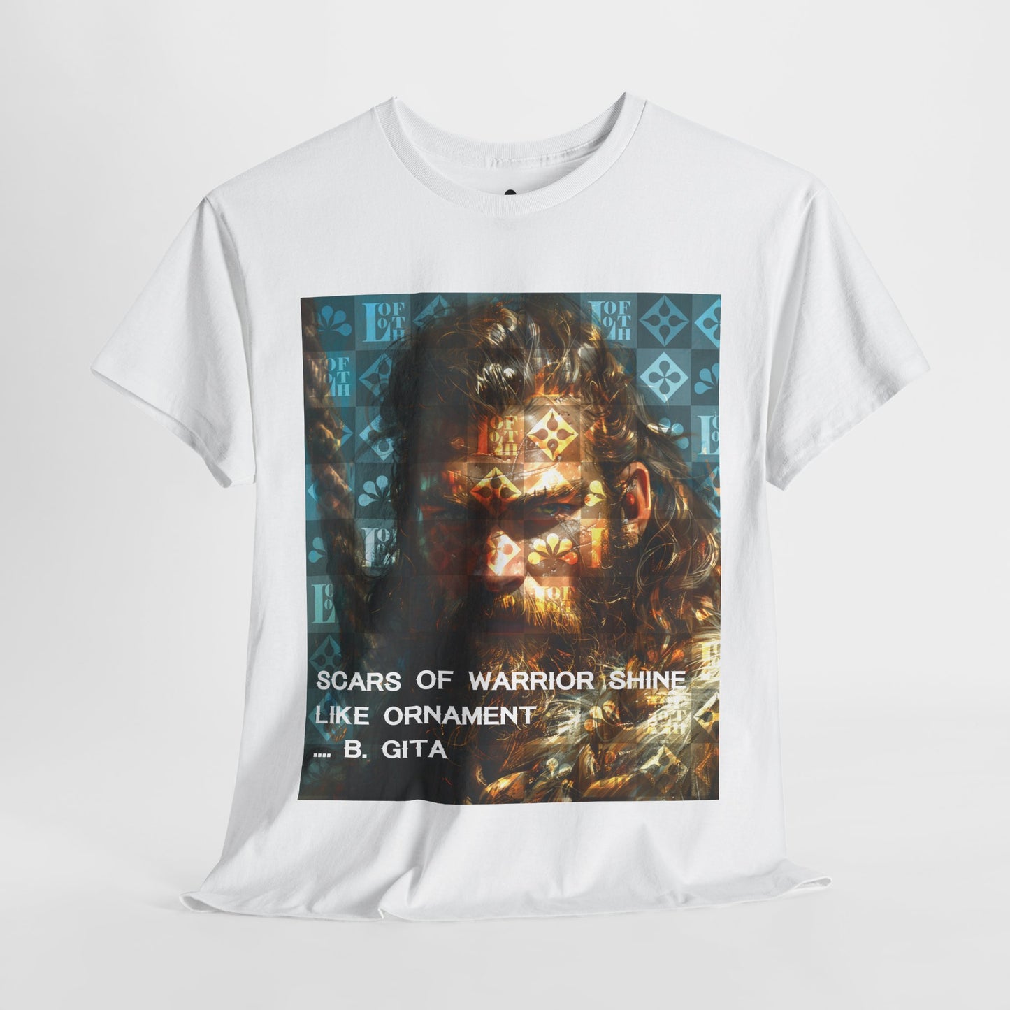 (M) Gita Guerrière Unisex Heavy Cotton Tee