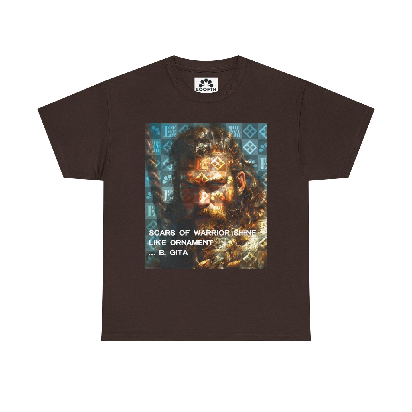 (M) Gita Guerrière Unisex Heavy Cotton Tee