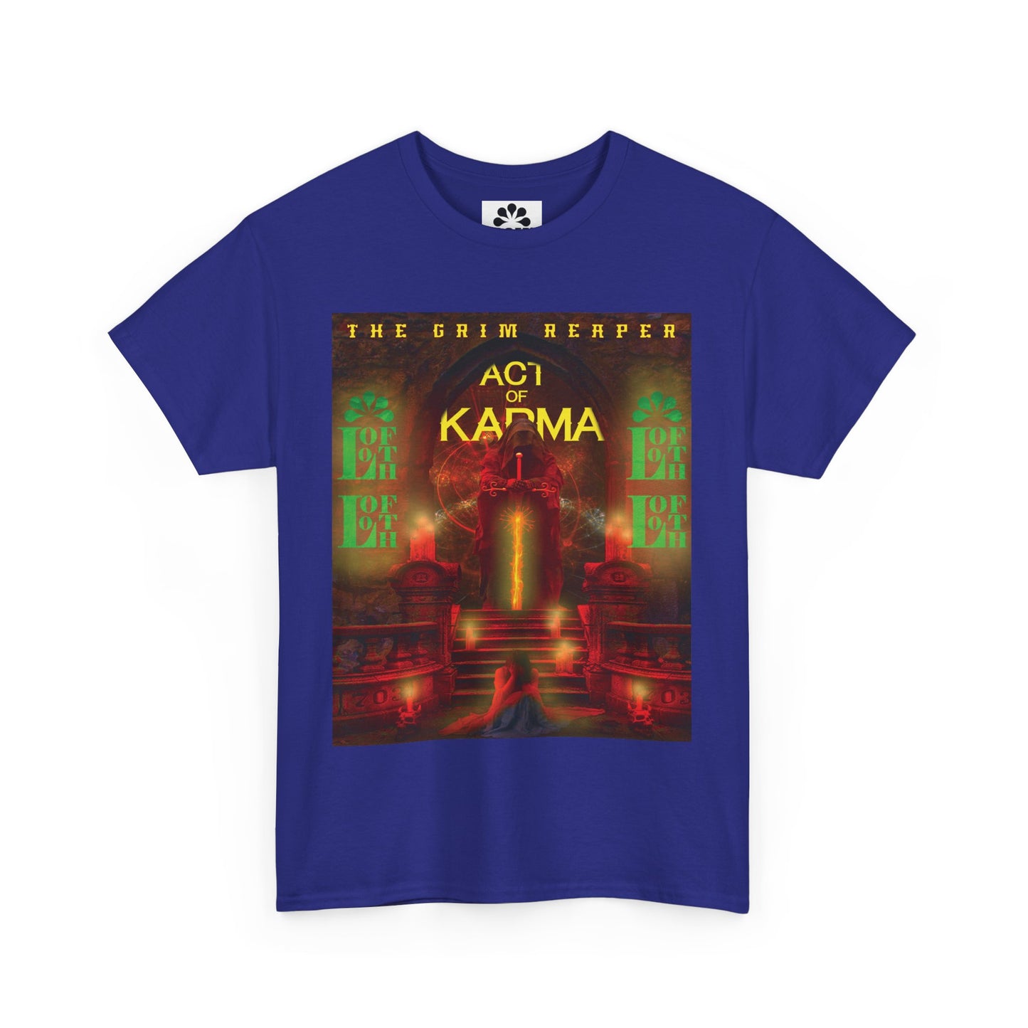 (M) Karma Rouge Unisex Heavy Cotton T-Shirt