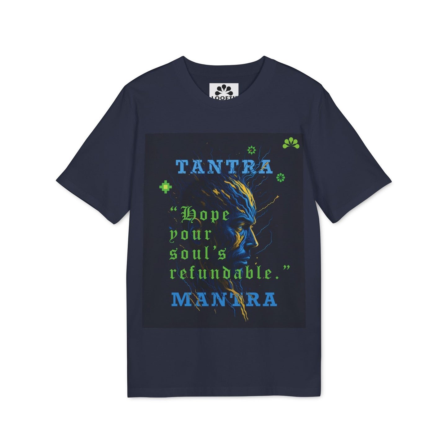 (F) Mantra Lumière Unisex Organic Combed Cotton Medium Fit T-shirt