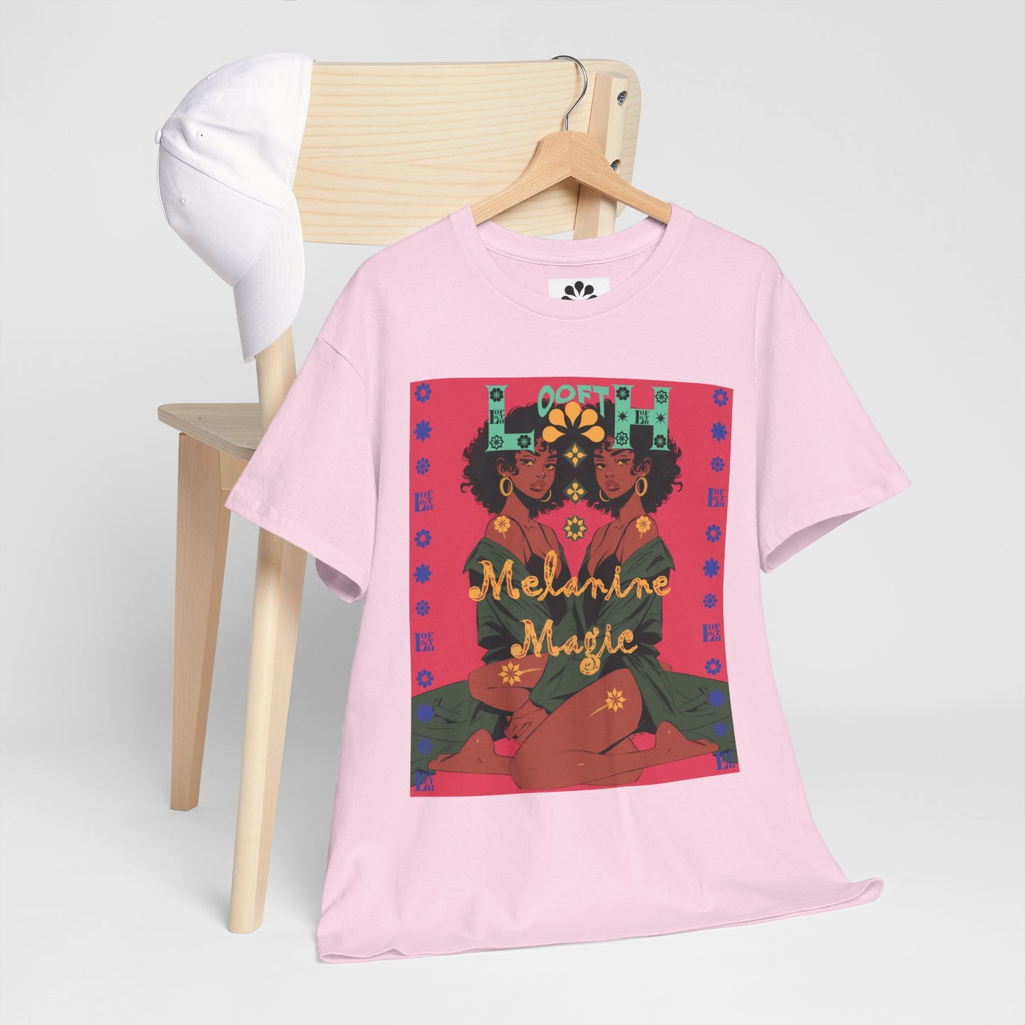 (F) Magie Ébène Unisex Heavy Cotton Tee
