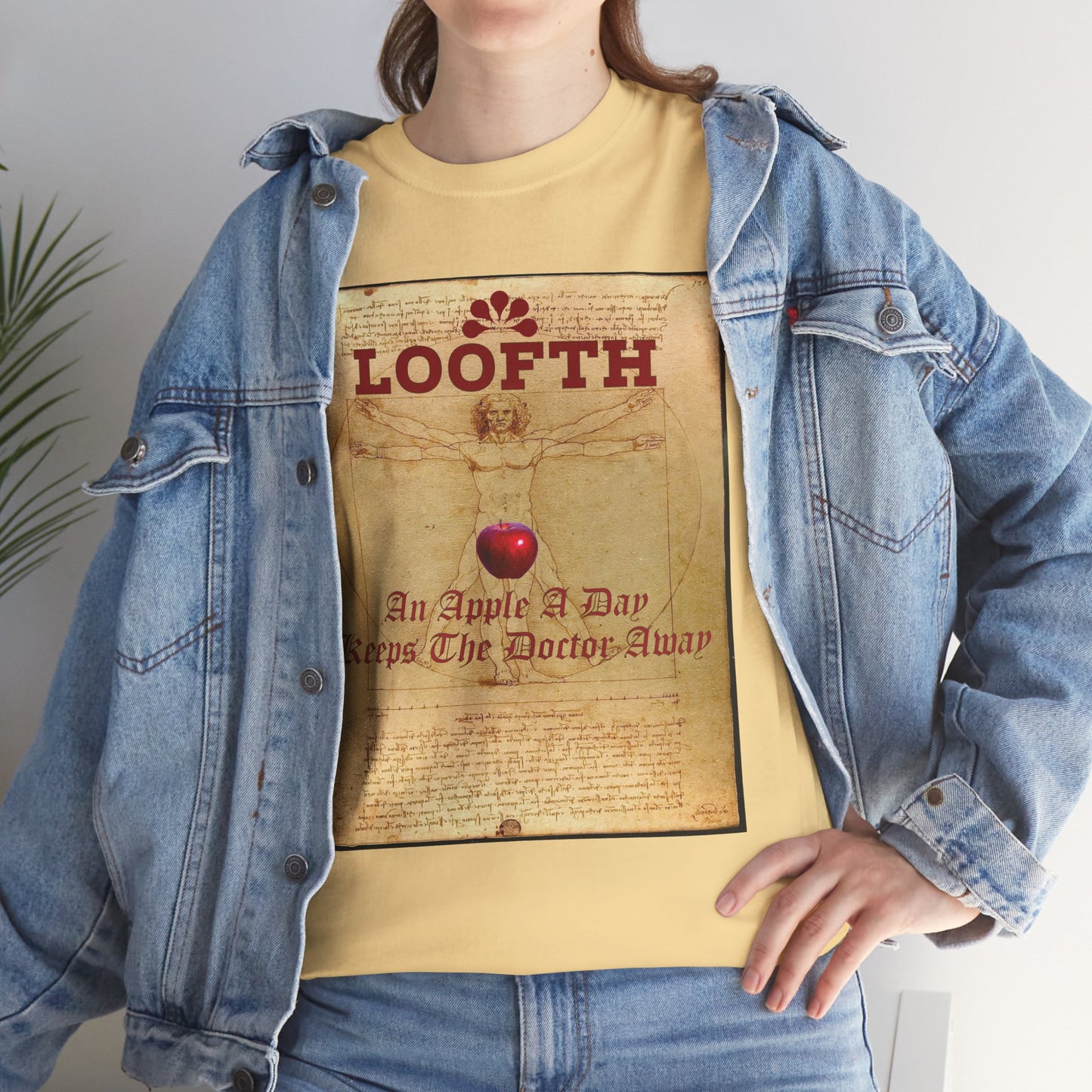 (M1) Pomme Santé Unisex Heavy Cotton Tee