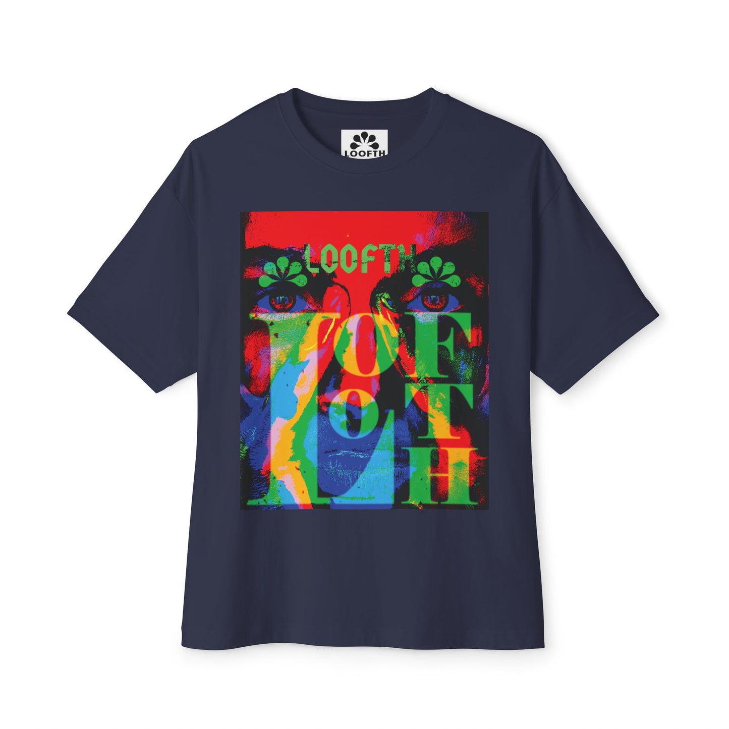 (M) Fête Chromatique Unisex Oversized Boxy Tee