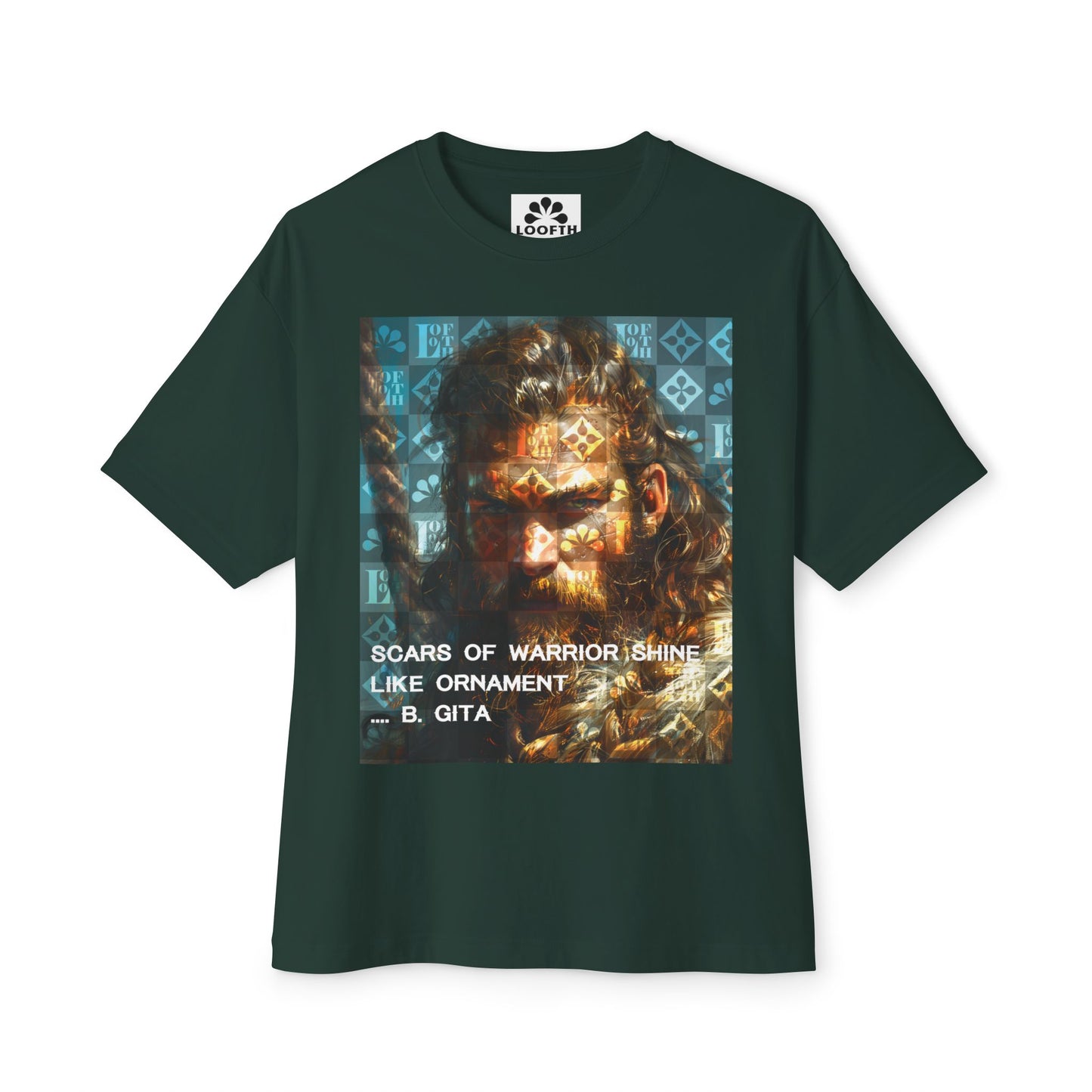 (F) Gita Guerrière Unisex Oversized Boxy Tee