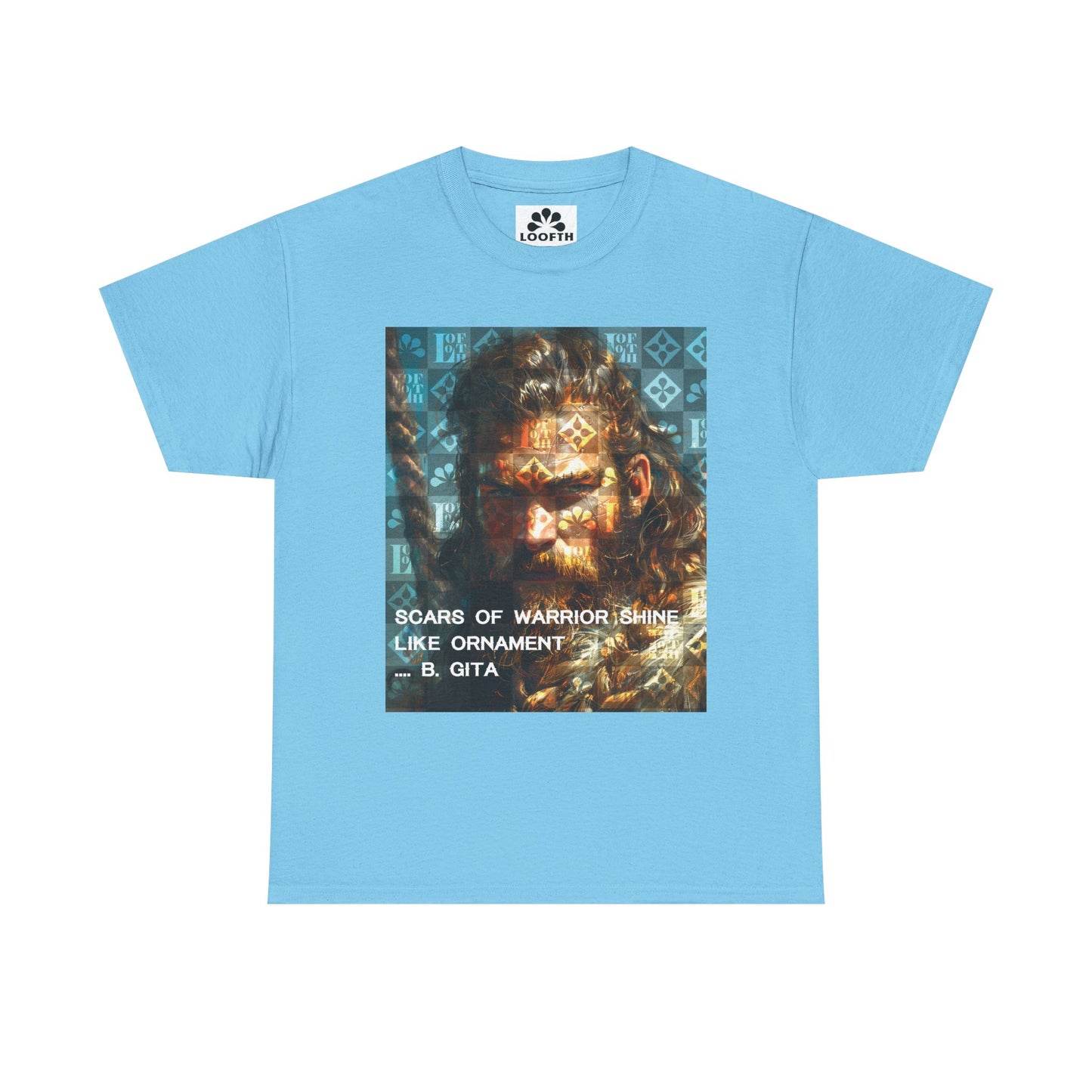 (M) Gita Guerrière Unisex Heavy Cotton Tee