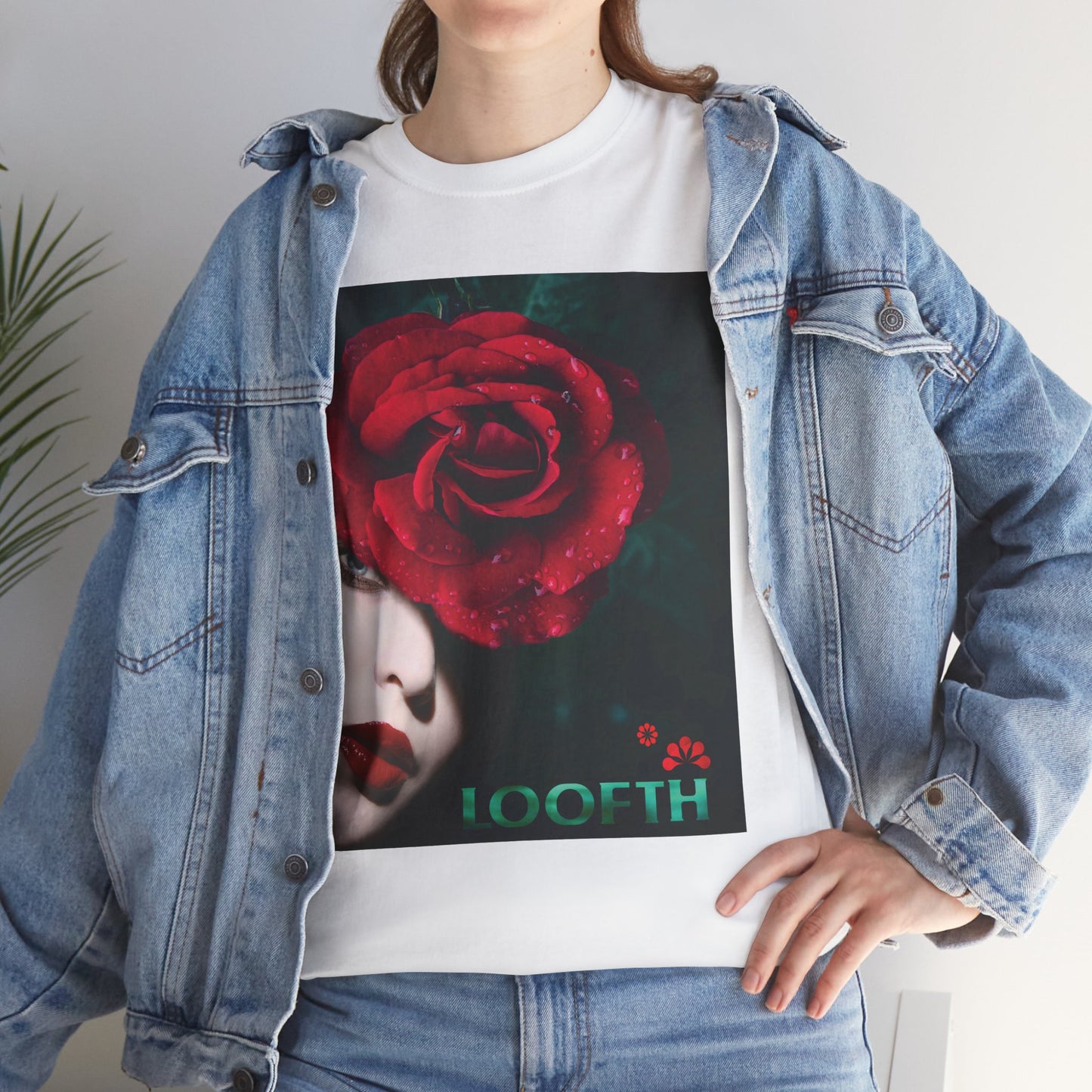 (F) Rosé de Mystique Unisex Heavy Cotton Tee