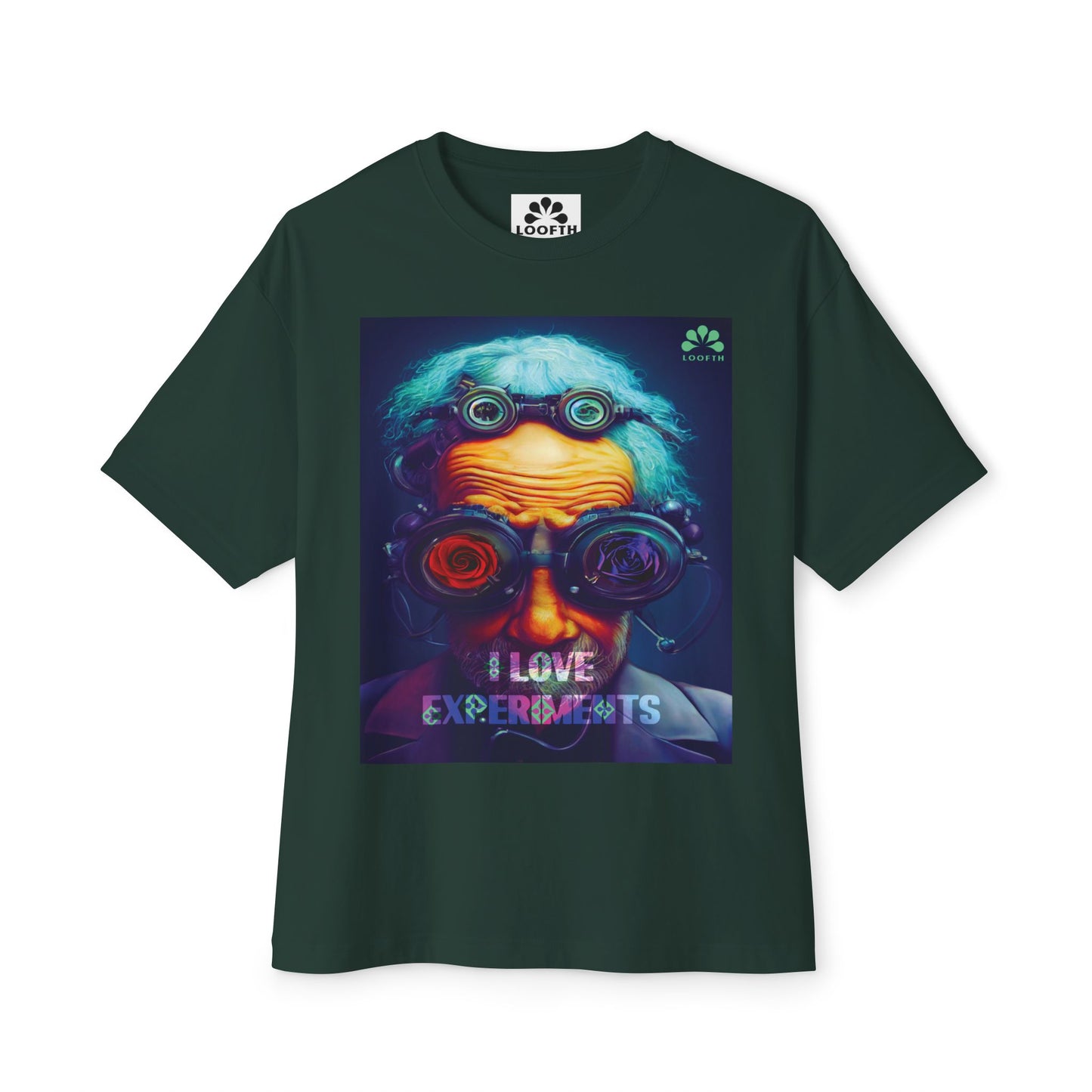 (M) Expérience Curieuse Unisex Oversized Boxy Tee
