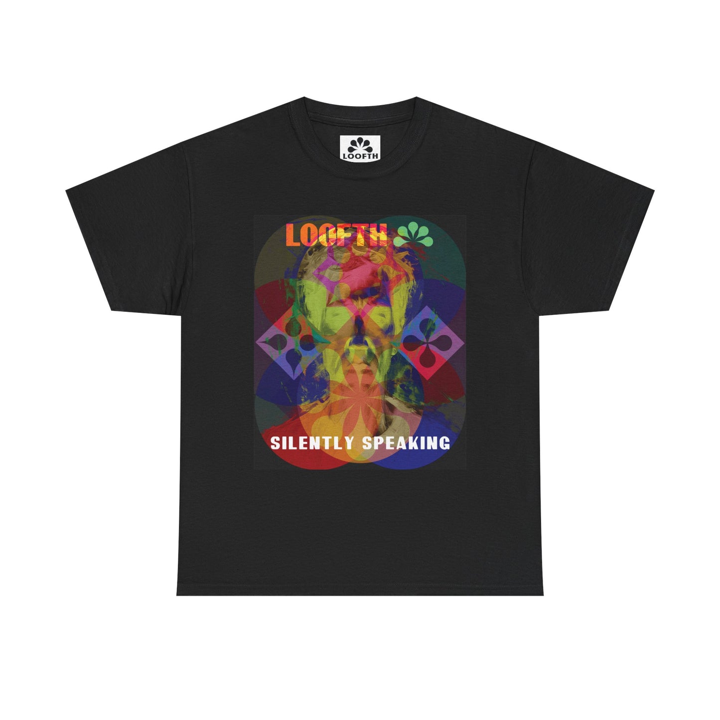 (M) Vibrance Silencieuse Unisex Heavy Cotton Tee