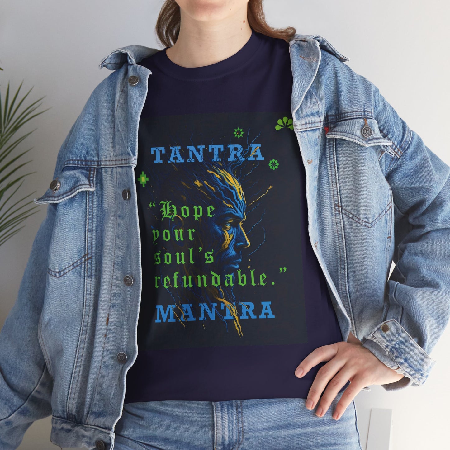 (F) Mantra Lumière Unisex Heavy Cotton Tee