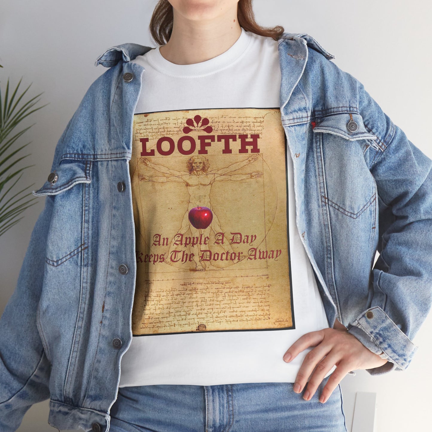 (M1) Pomme Santé Unisex Heavy Cotton Tee