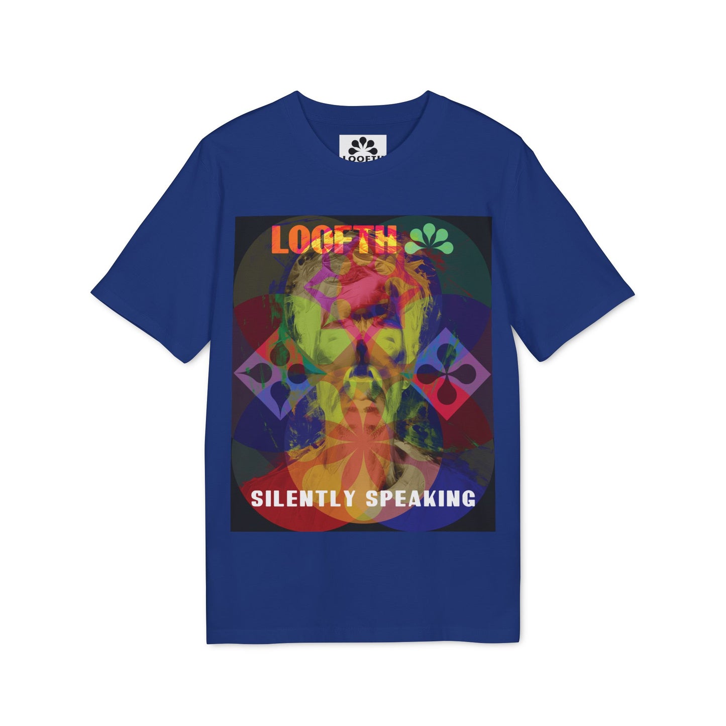 (F) Vibrance Silencieuse Unisex Organic Combed Cotton Medium Fit T-shirt