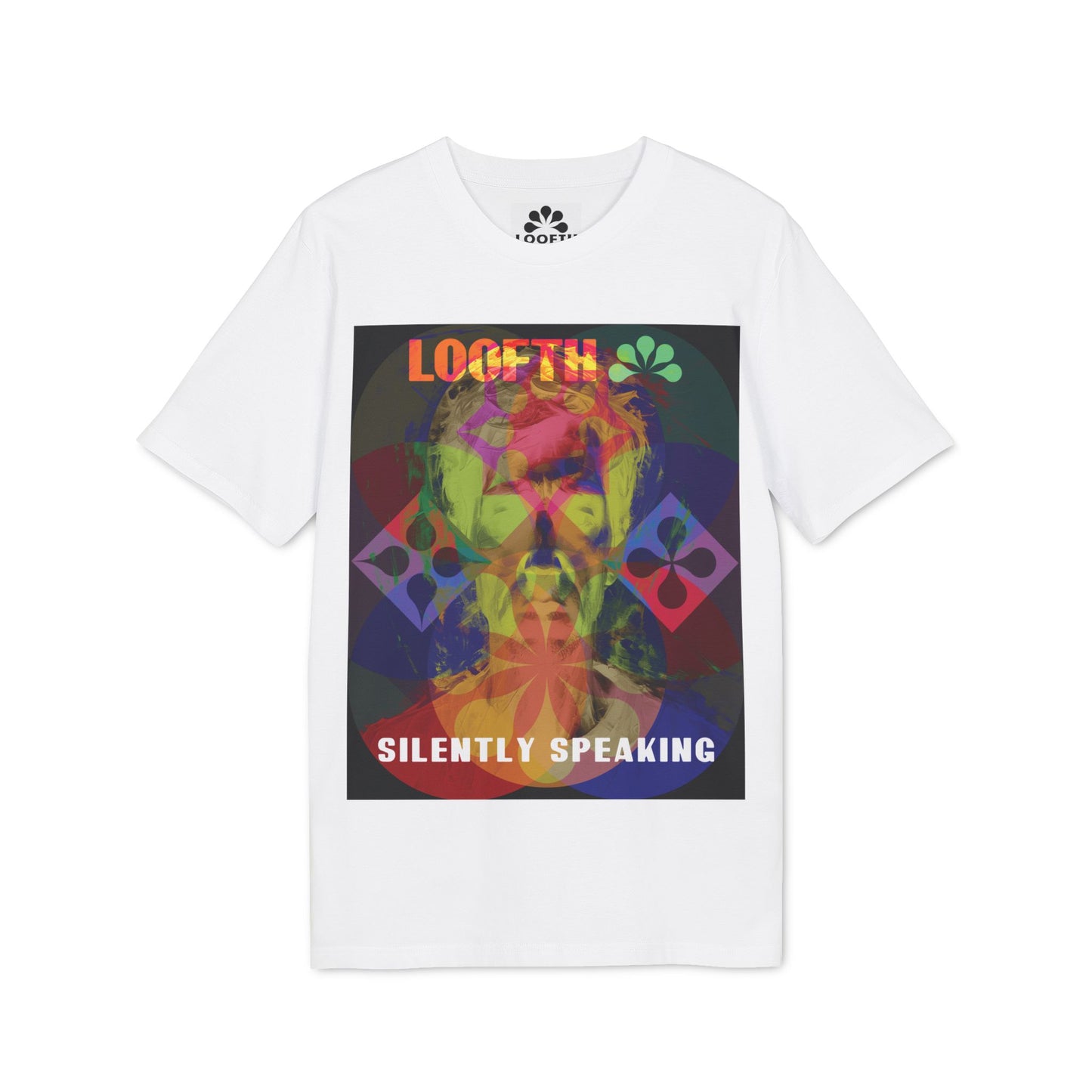 (F) Vibrance Silencieuse Unisex Organic Combed Cotton Medium Fit T-shirt