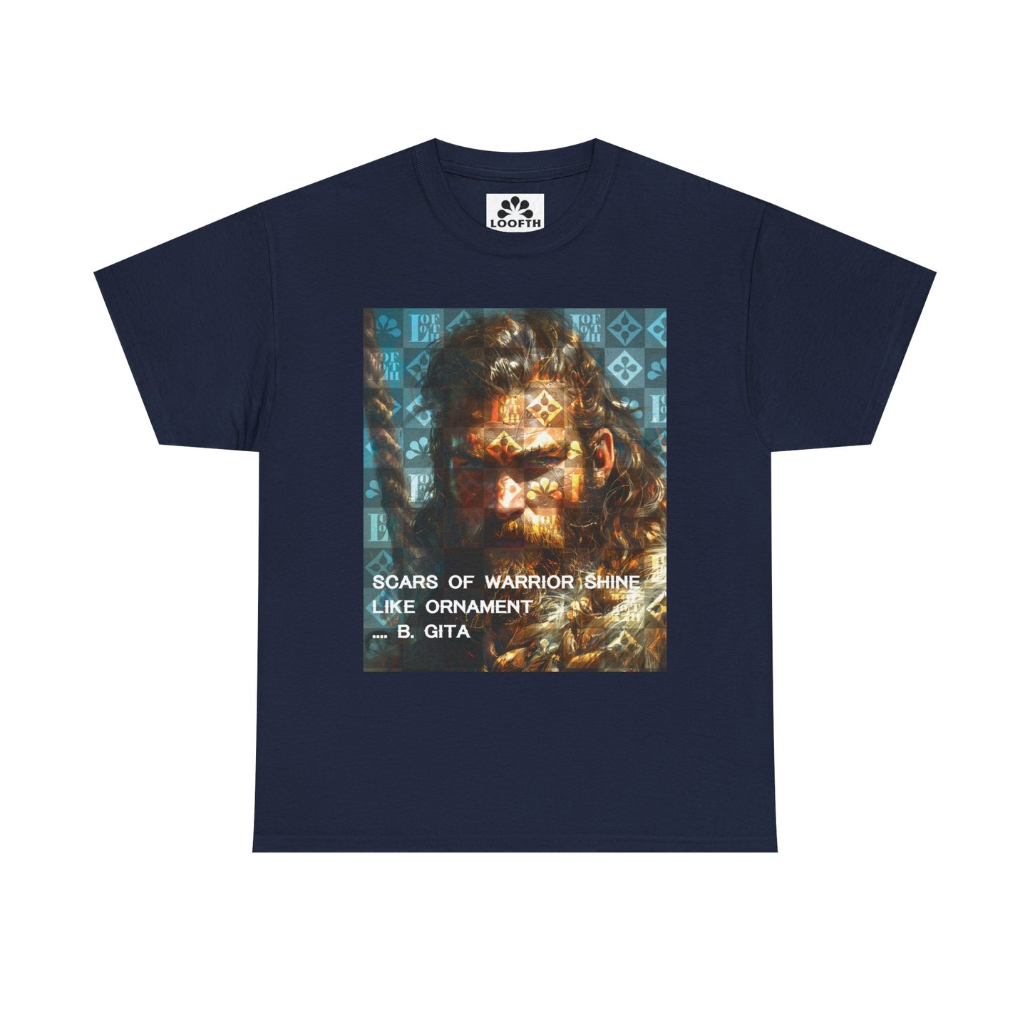 (M) Gita Guerrière Unisex Heavy Cotton Tee