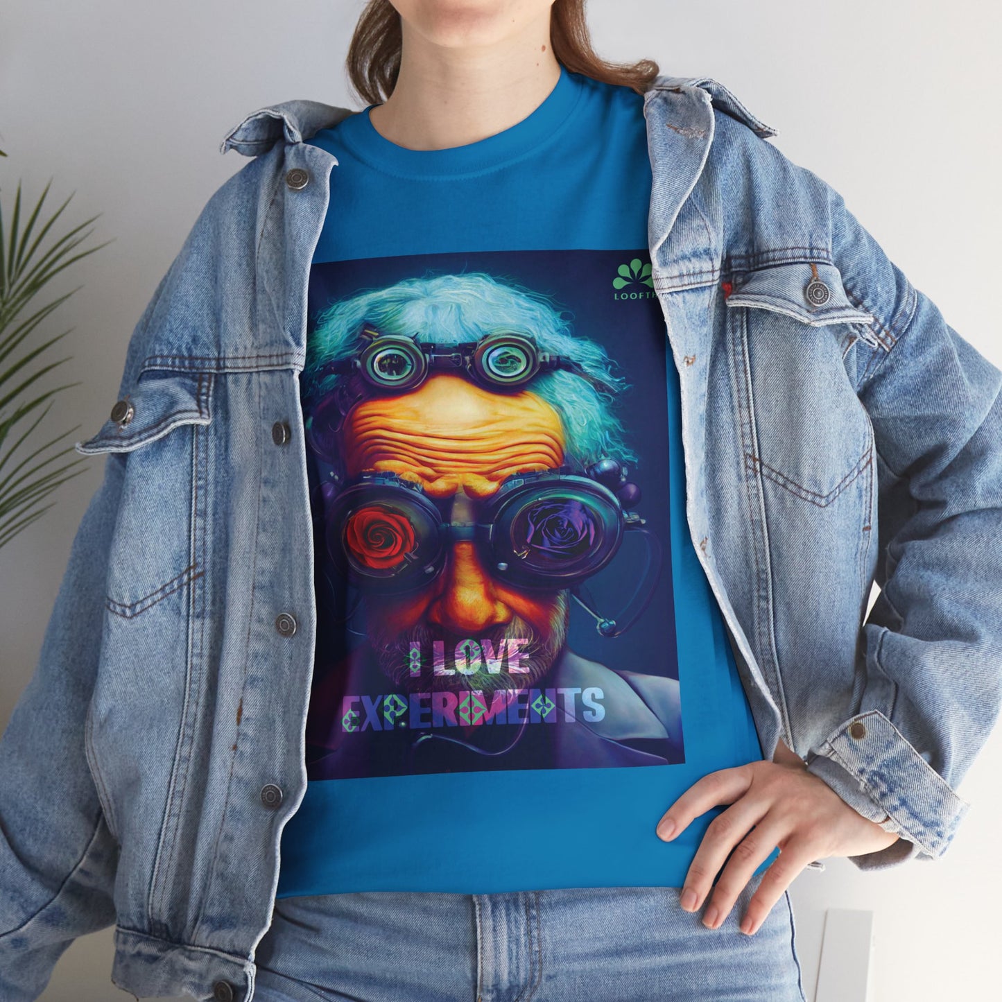 (M) Expérience Curieuse Unisex Heavy Cotton Tee