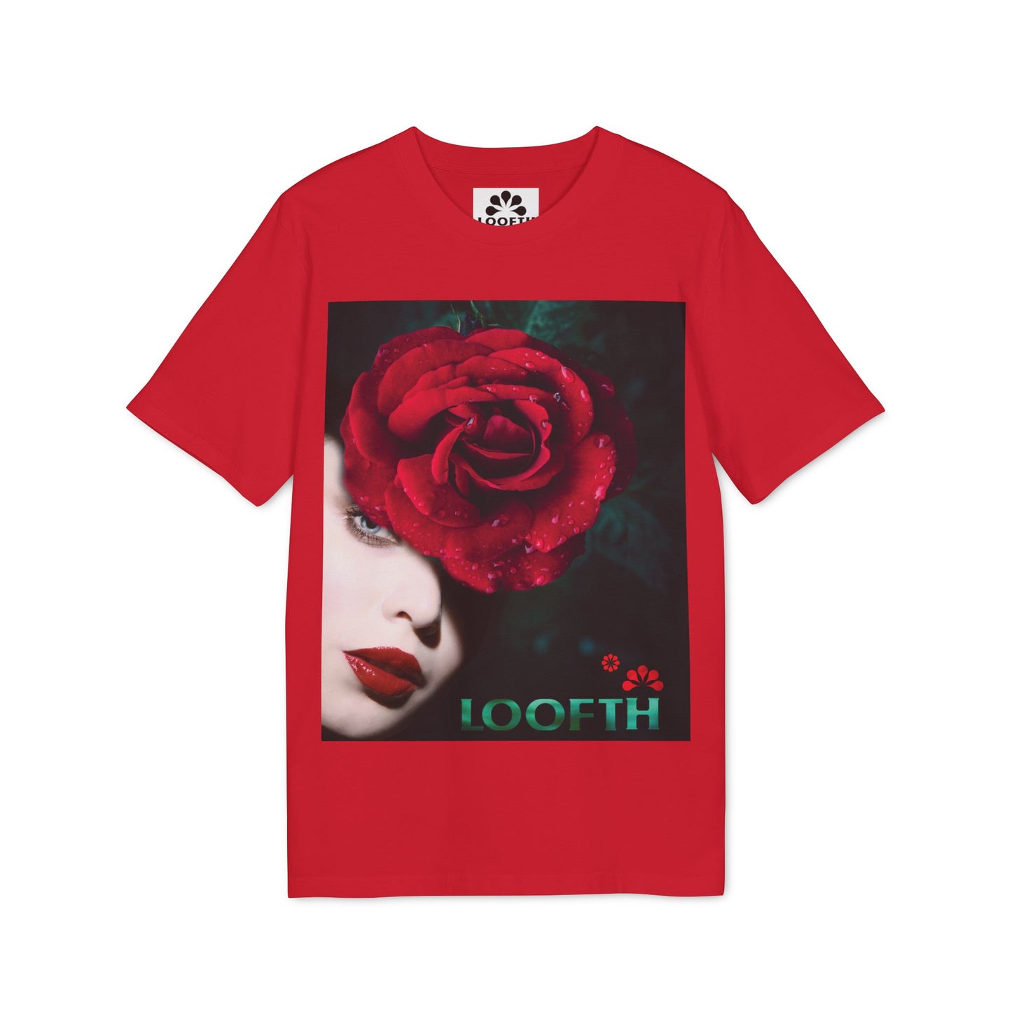 (F) Rosé de Mystique Unisex Organic Combed Cotton Medium Fit T-shirt