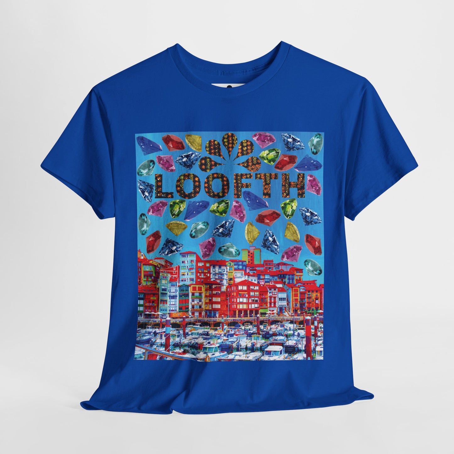 (M) Bijou Céleste Unisex Heavy Cotton Tee