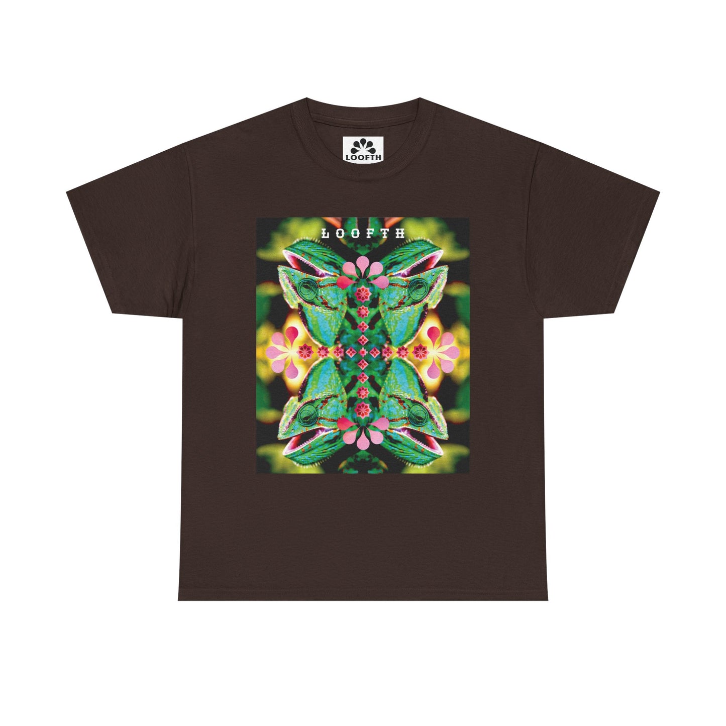 (F) Vert Chameleon Unisex Organic Combed Cotton Medium Fit T-shirt