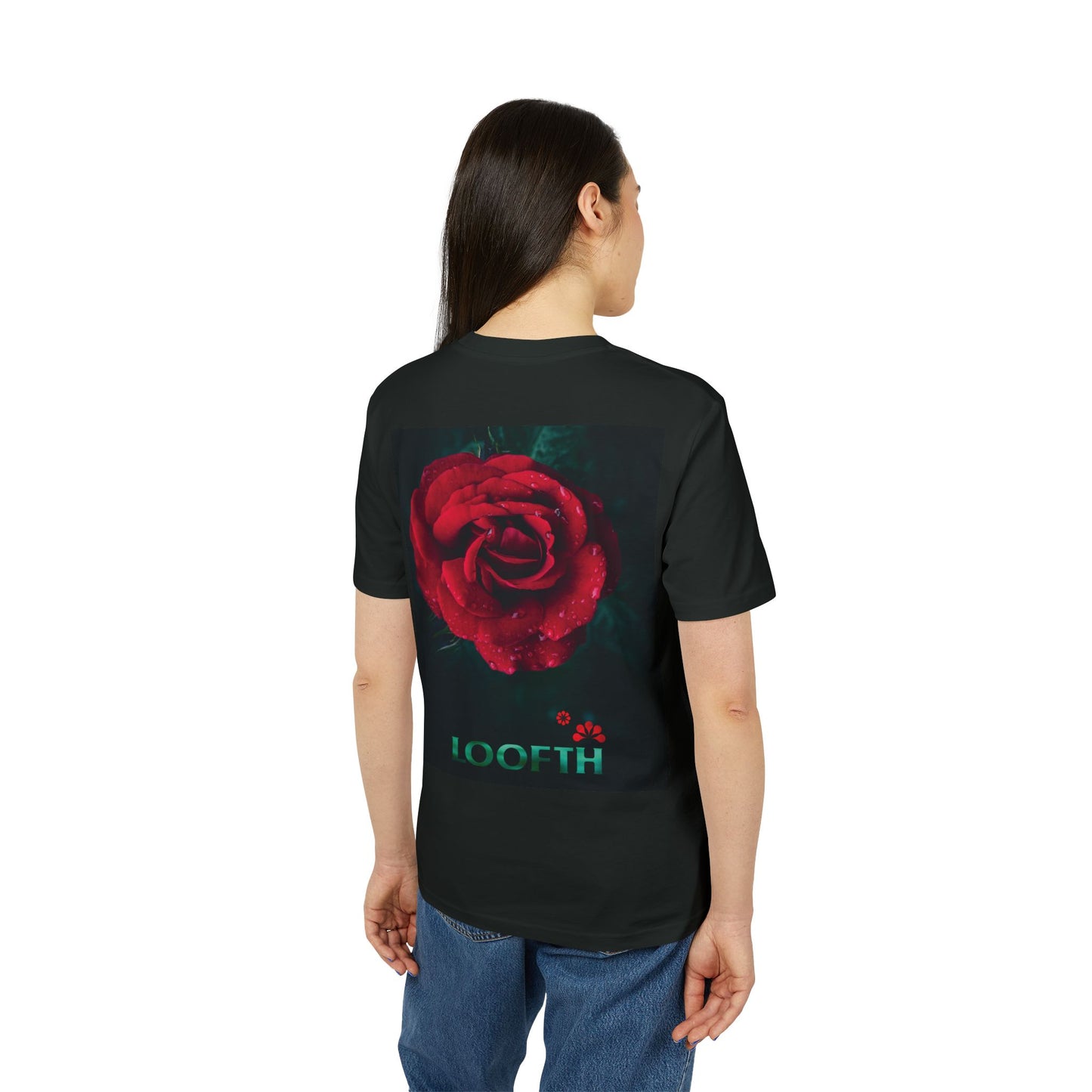 (F) Rosé de Mystique Unisex Organic Combed Cotton Medium Fit T-shirt