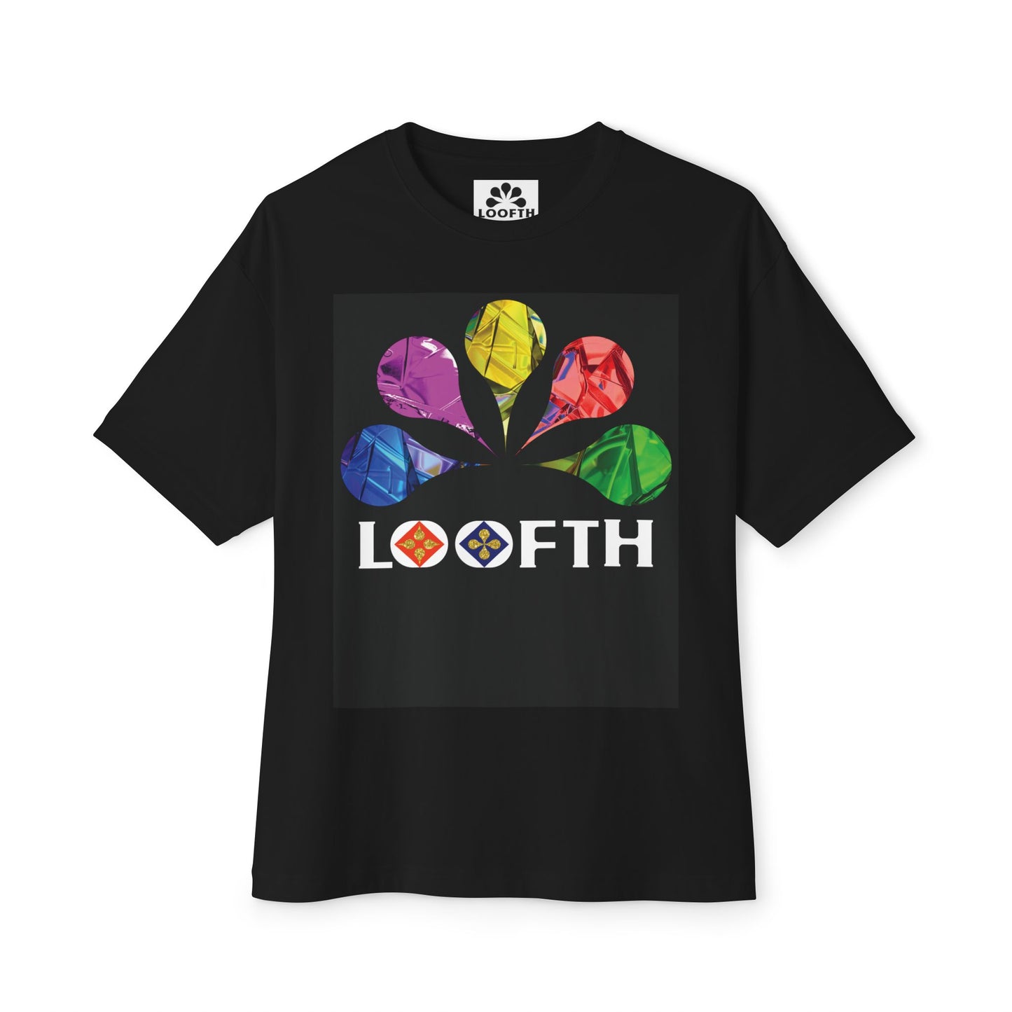 (F) Fleur Fantôme Unisex Oversized Boxy Tee