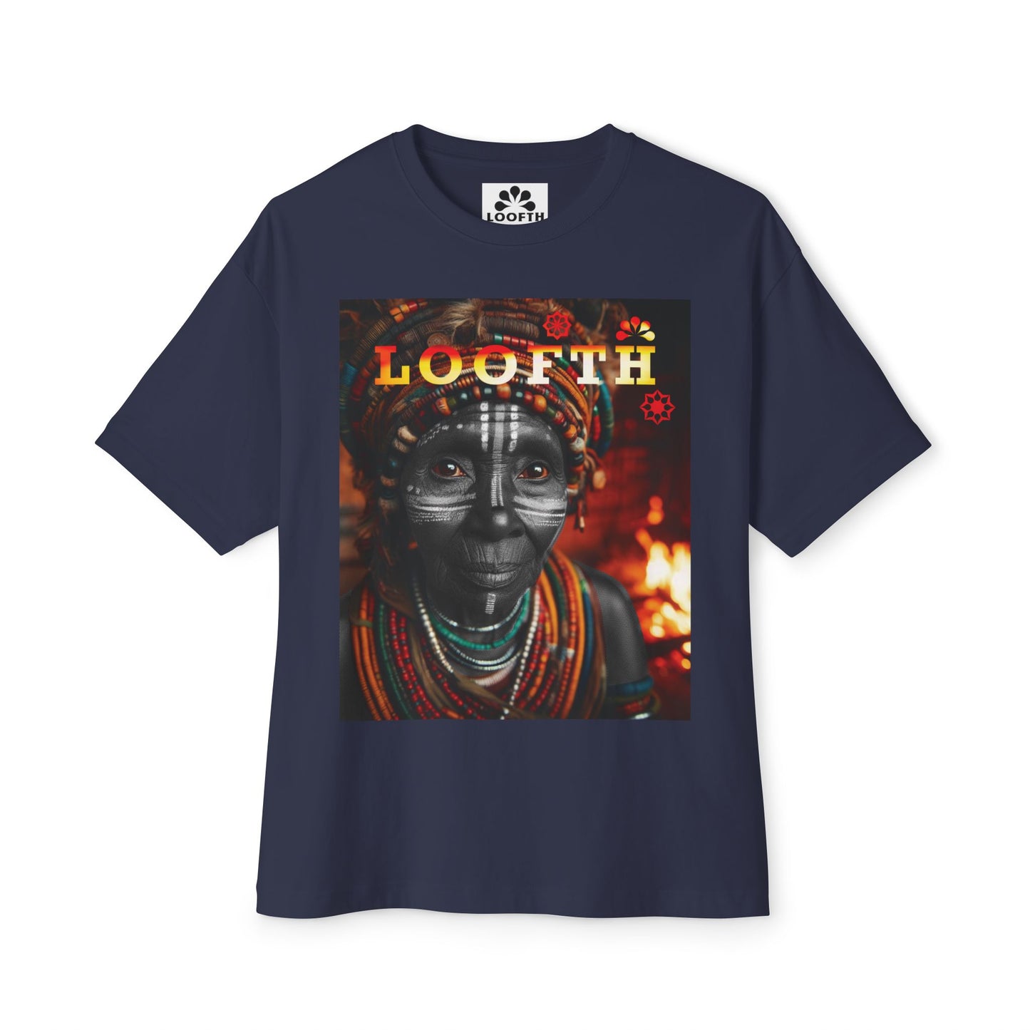 (F) Reine Africaine Oversized Tee