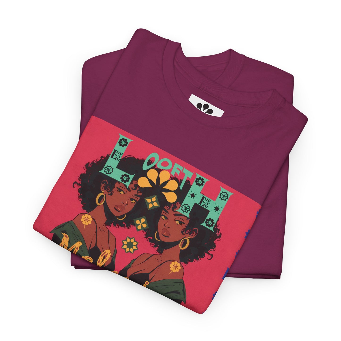 (F) Magie Ébène Unisex Heavy Cotton Tee