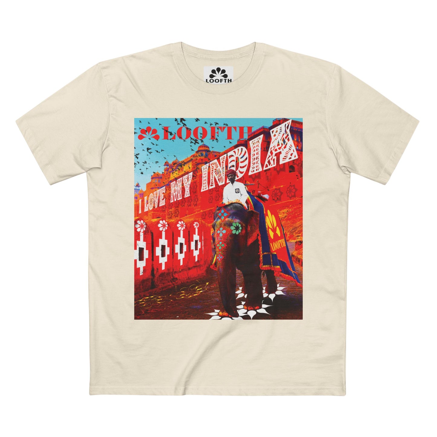 (M) Éléphant Raj Adult Staple T-Shirt