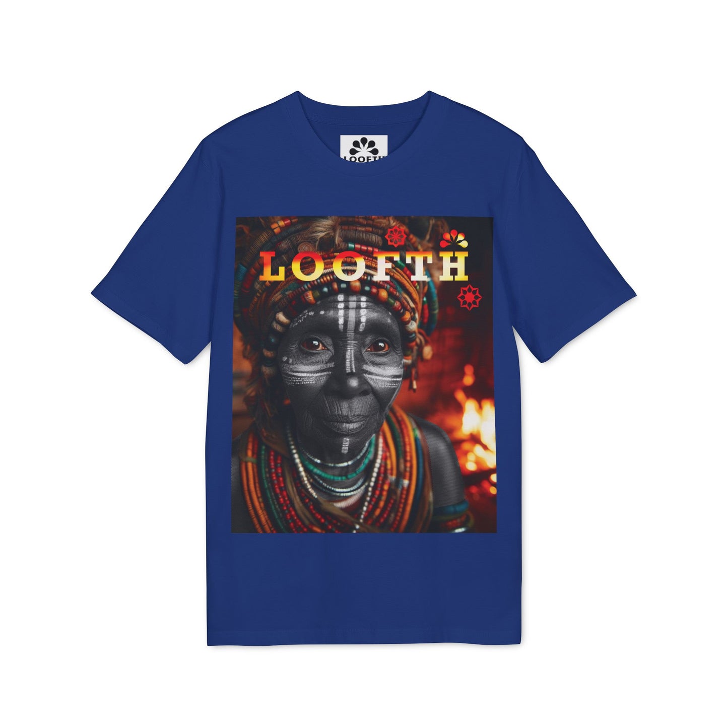 (F) Reine Africaine Unisex Organic Combed Cotton Medium Fit T-shirt