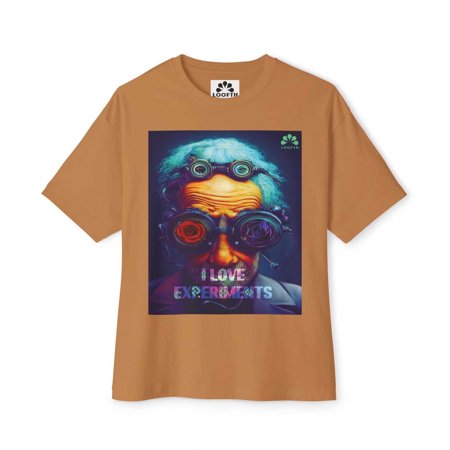 (M) Expérience Curieuse Unisex Oversized Boxy Tee
