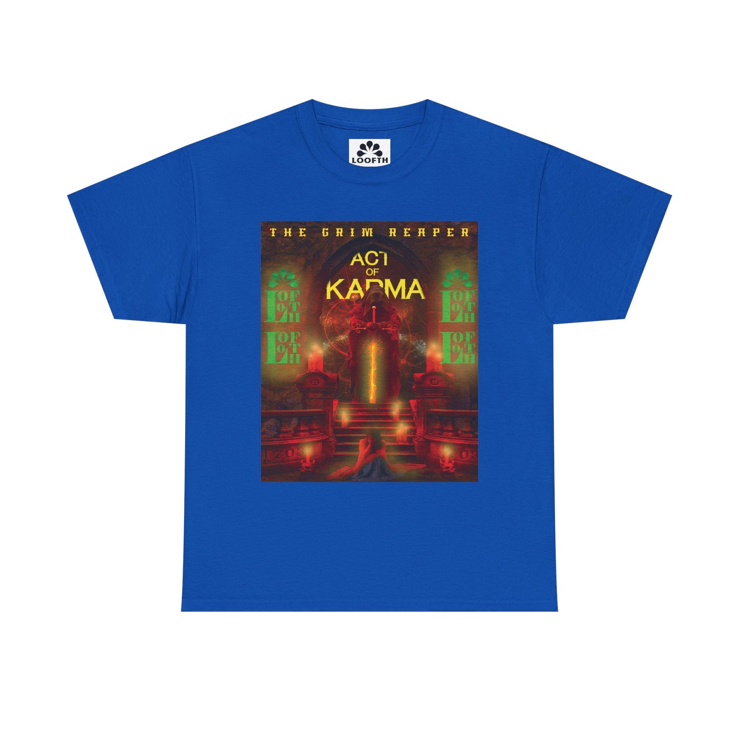 (M) Karma Rouge Unisex Heavy Cotton T-Shirt
