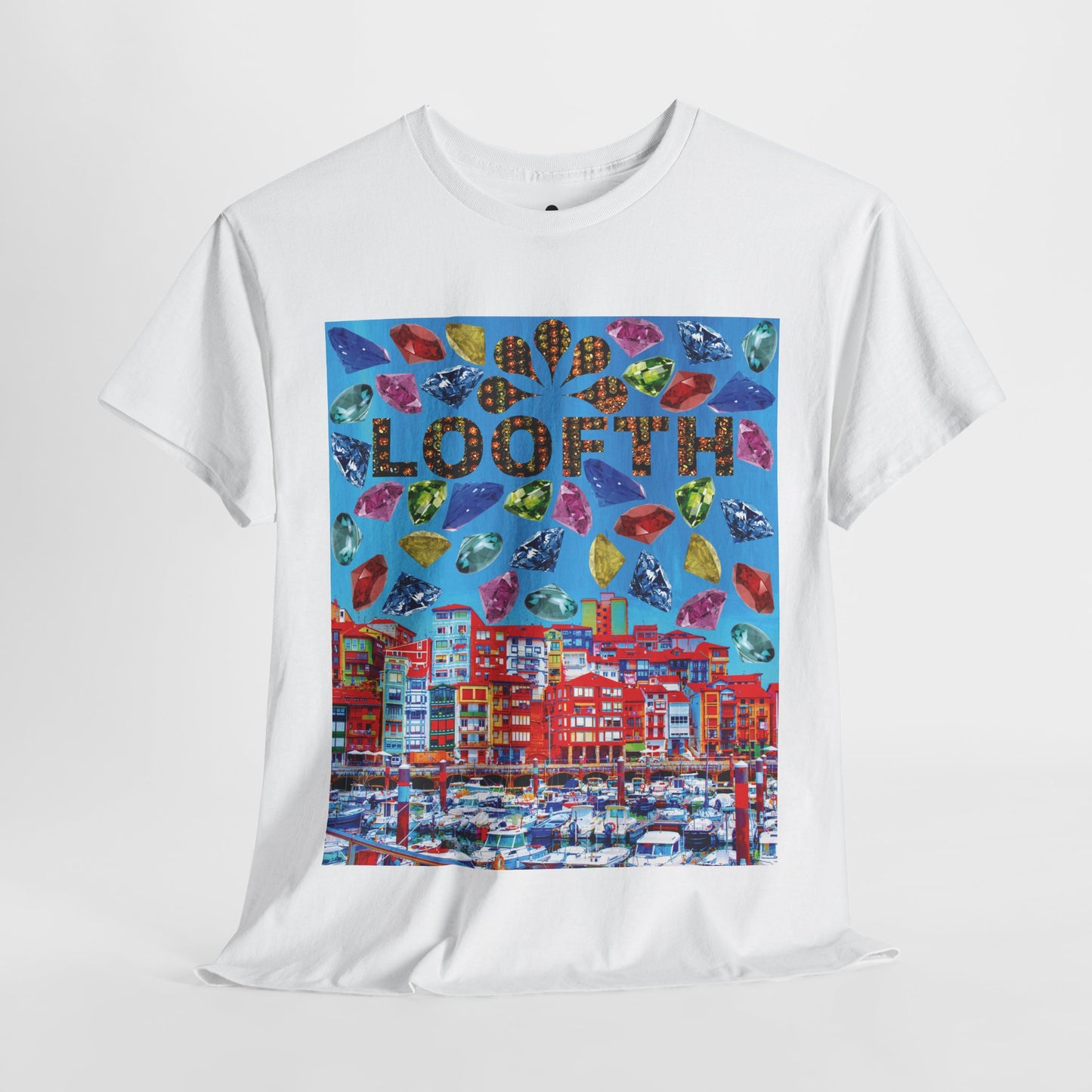 (M) Bijou Céleste Unisex Heavy Cotton Tee
