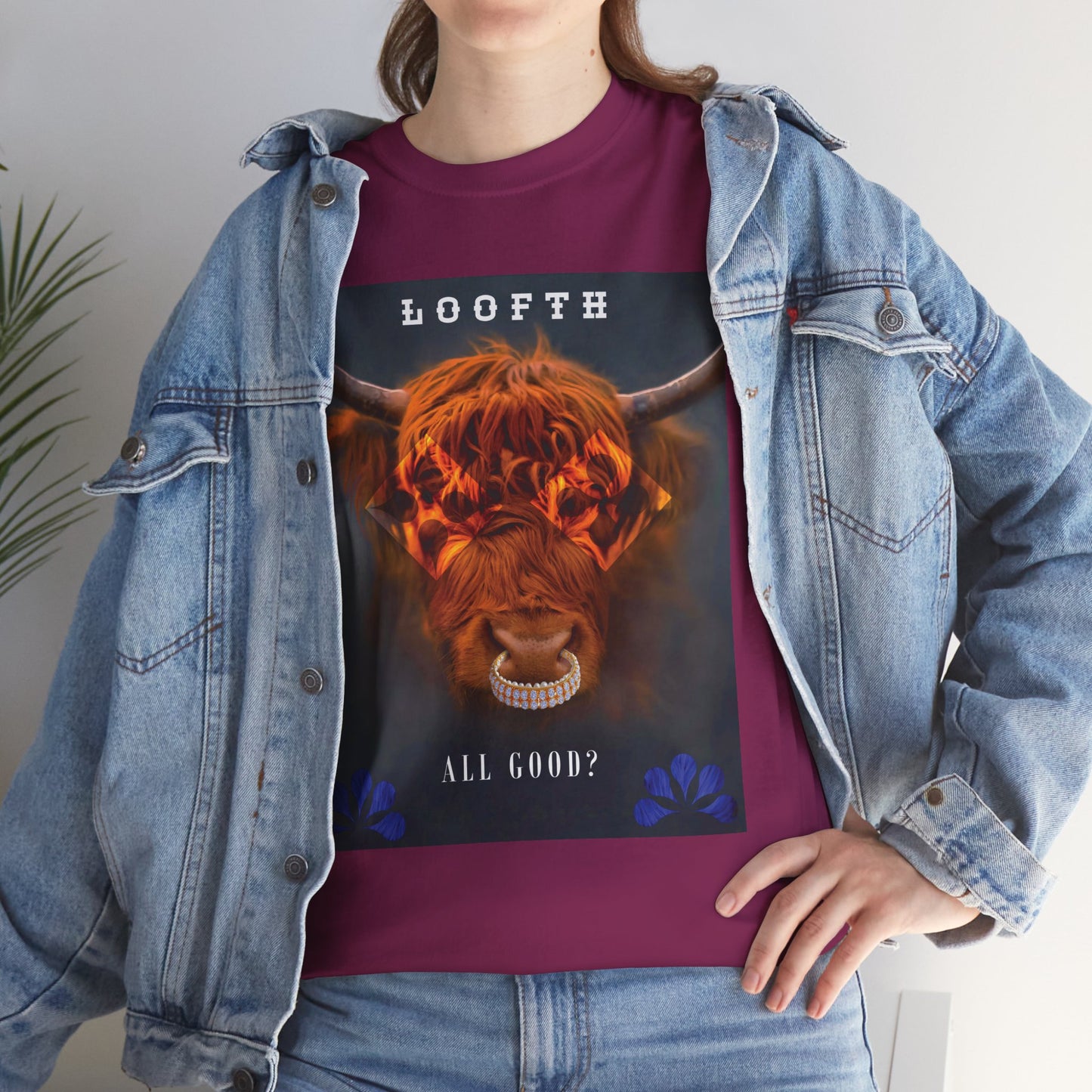 (F) Taureau Noble Unisex Heavy Cotton Tee