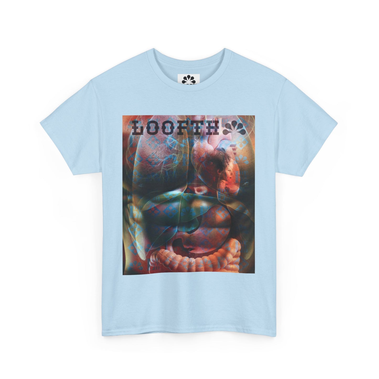 (F) Édifice Lumière Unisex Heavy Cotton Tee