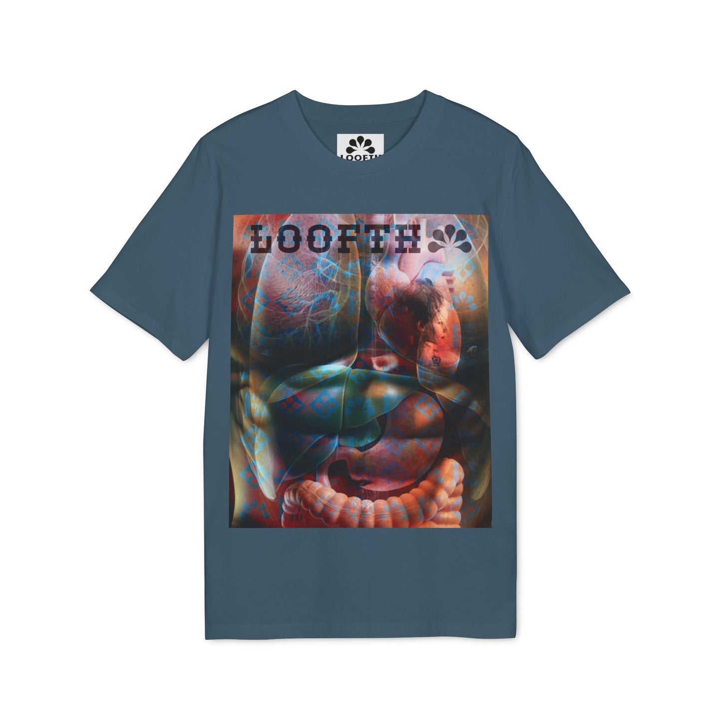 (F) Édifice Lumière Unisex Organic Combed Cotton Medium Fit T-shirt