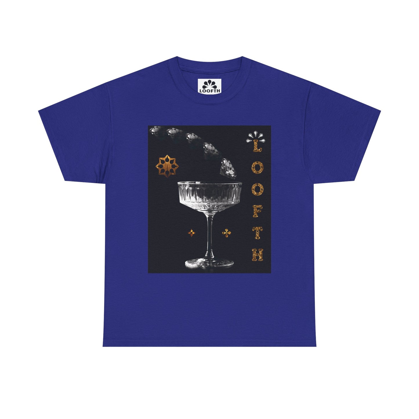 (M) Cristal Noir Unisex Heavy Cotton Tee