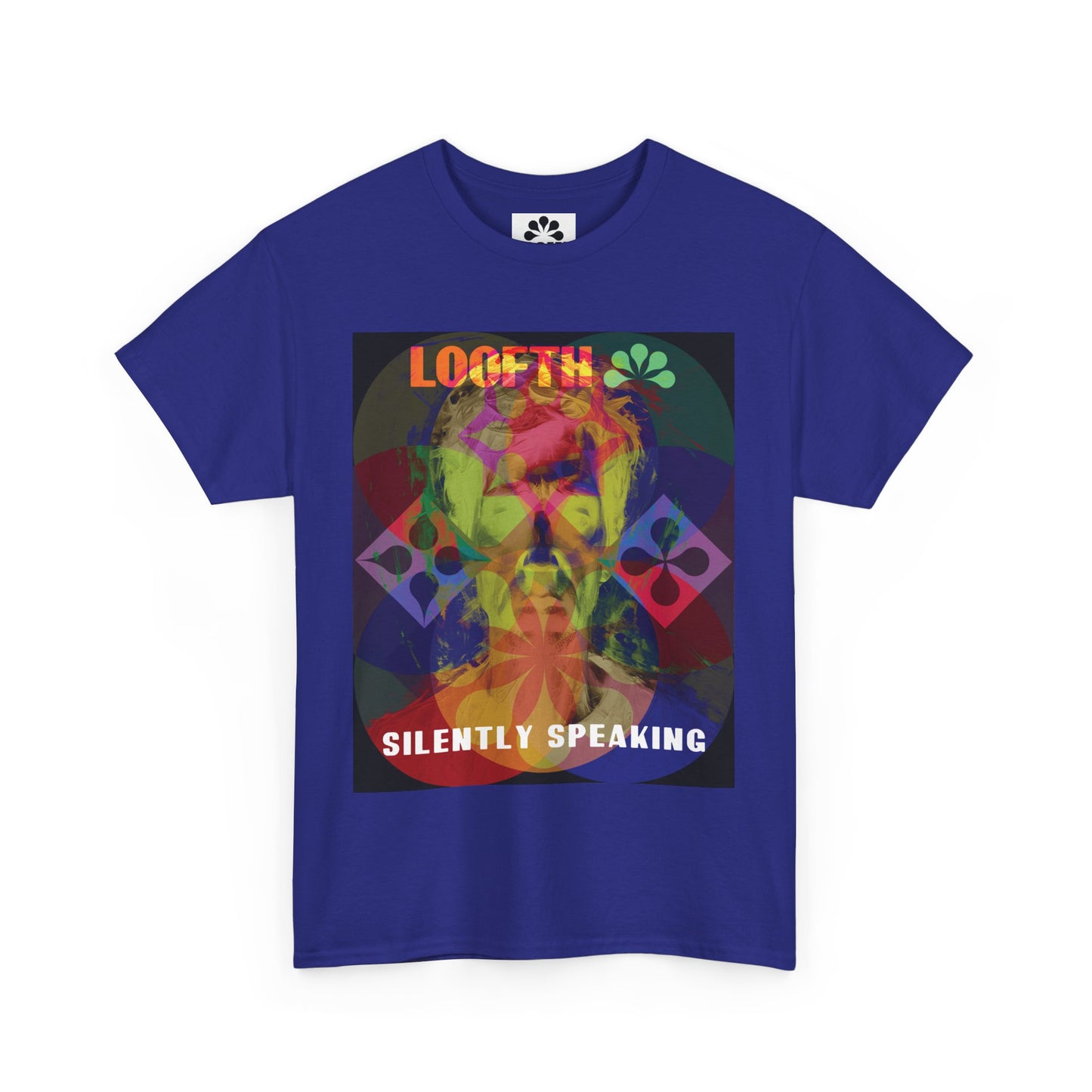(M) Vibrance Silencieuse Unisex Heavy Cotton Tee