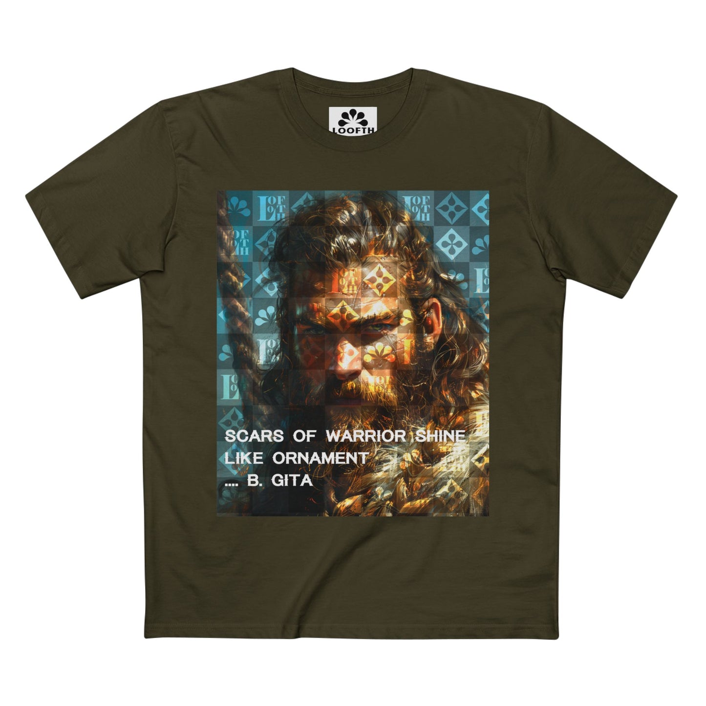 (M) Gita Guerrière Adult Staple Tee