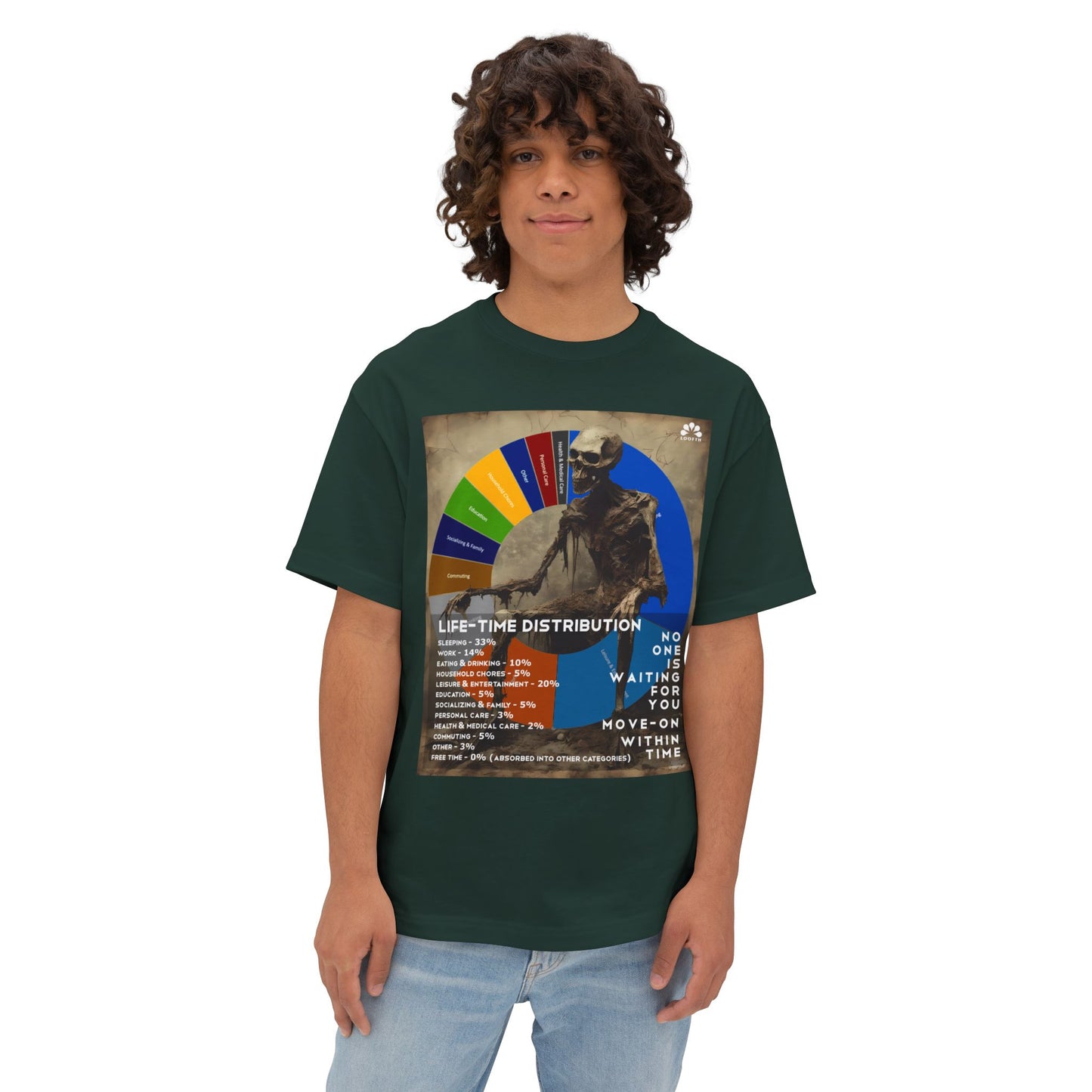 (F) Crâne Vivace Unisex Oversized Boxy Tee