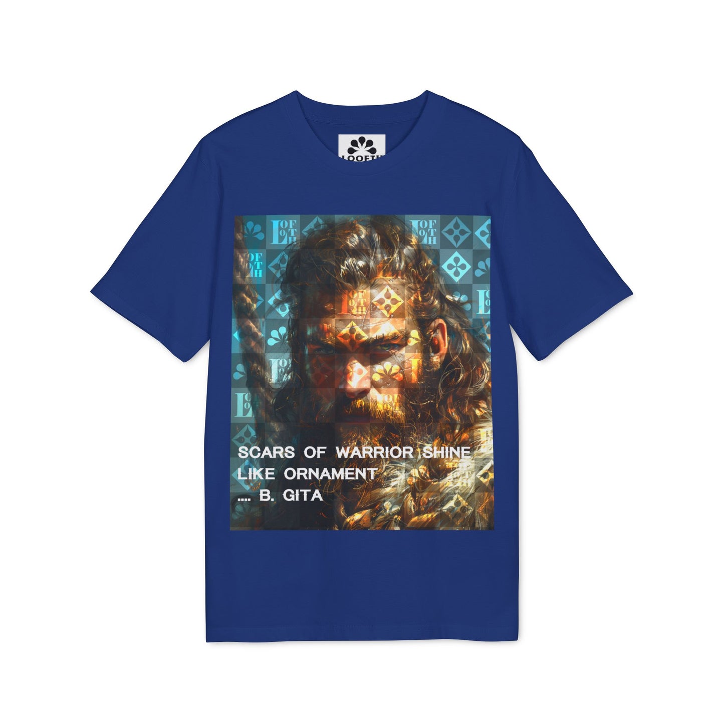 (F) Gita Guerrière Unisex Organic Combed Cotton Medium Fit T-shirt