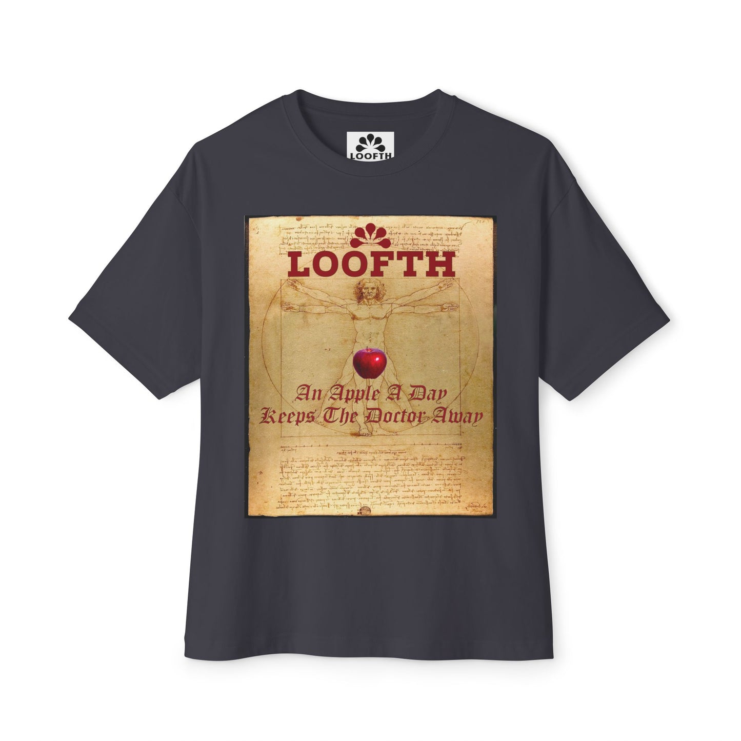 (M) Pomme Santé Unisex Oversized Tee