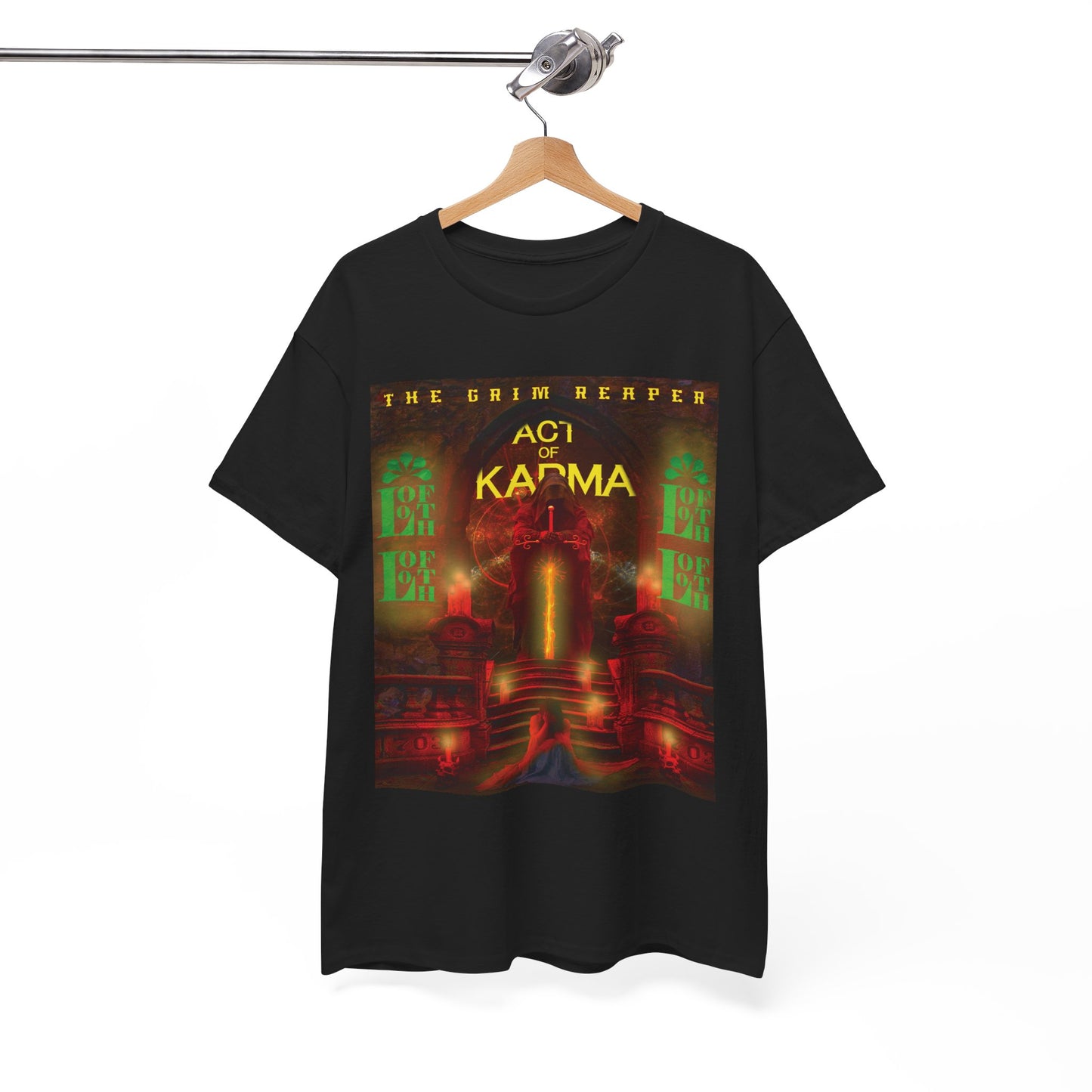 (F) Karma Rouge Heavy Cotton Tee