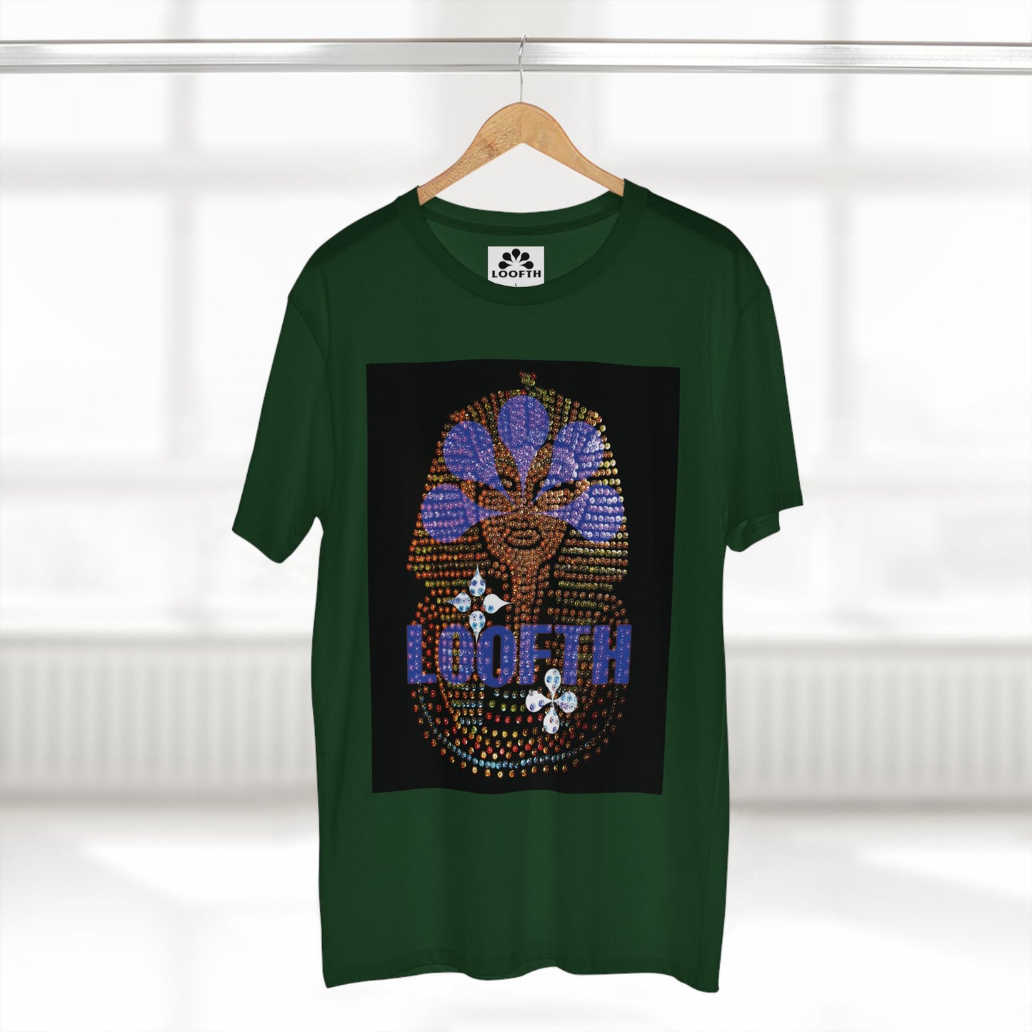 (M) Pharaon Azur Adult Staple T-Shirt