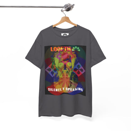 (M) Vibrance Silencieuse Unisex Heavy Cotton Tee