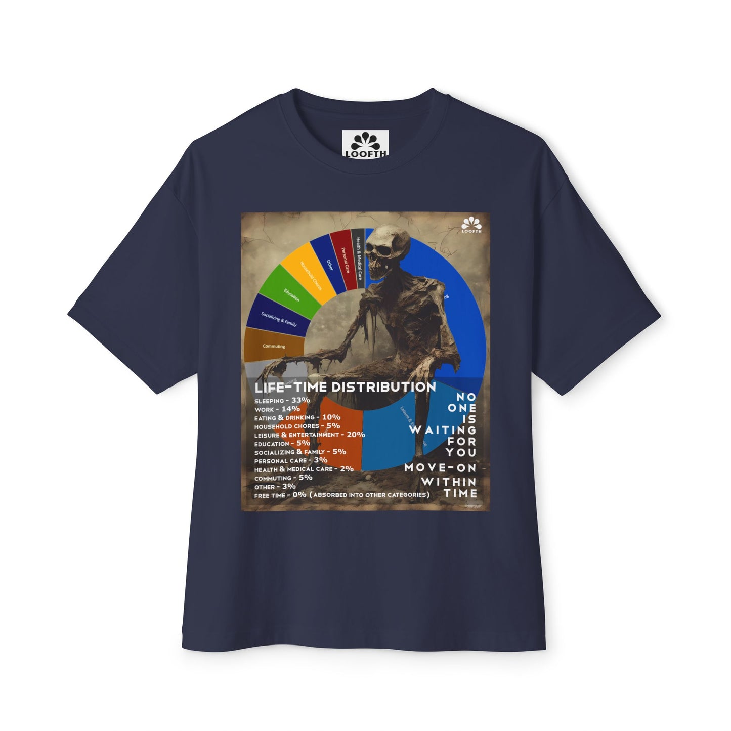 (F) Crâne Vivace Unisex Oversized Boxy Tee